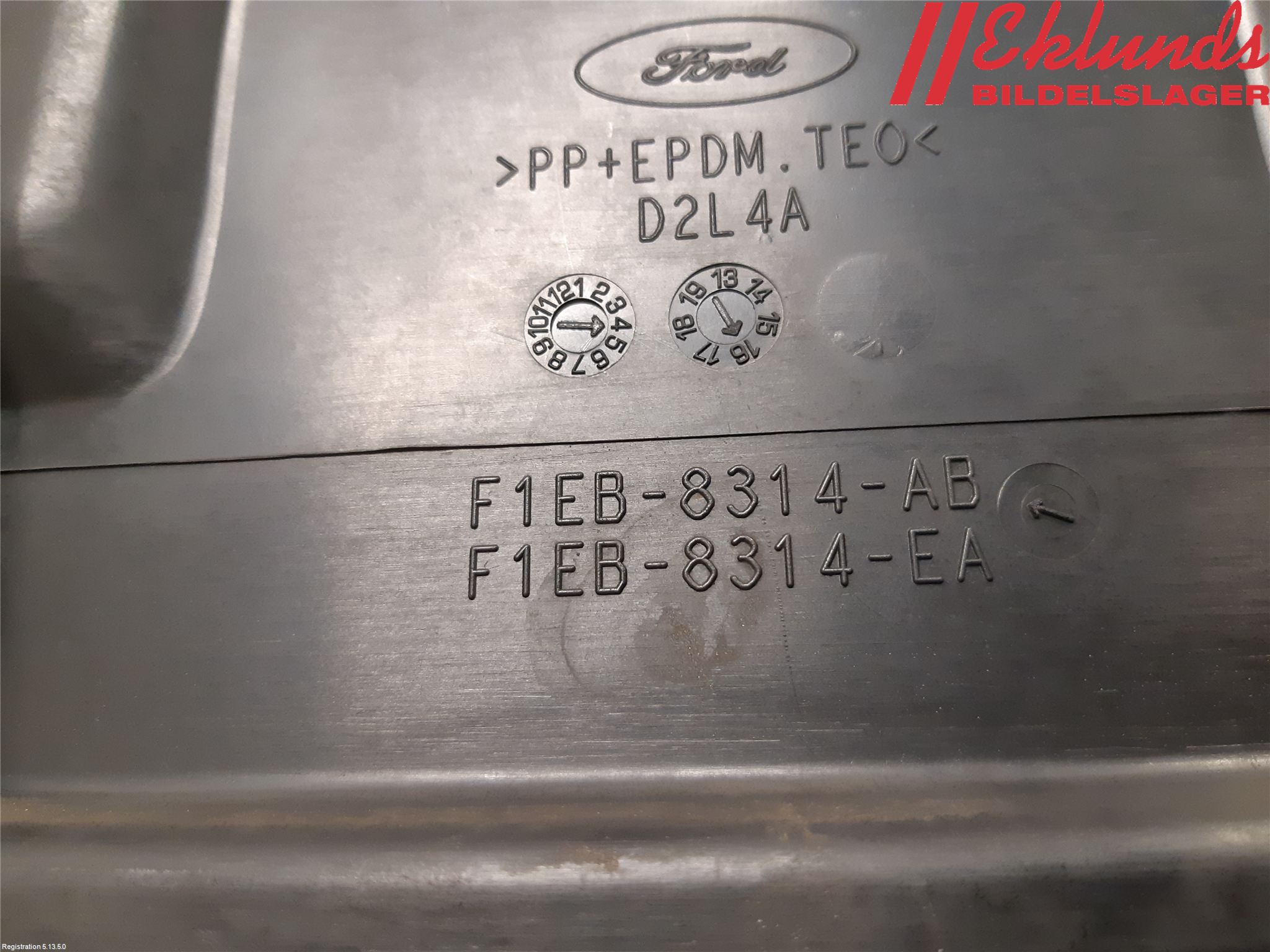 Ford FOCUS 15-18 Deflektor Plåt-Plast Kylning