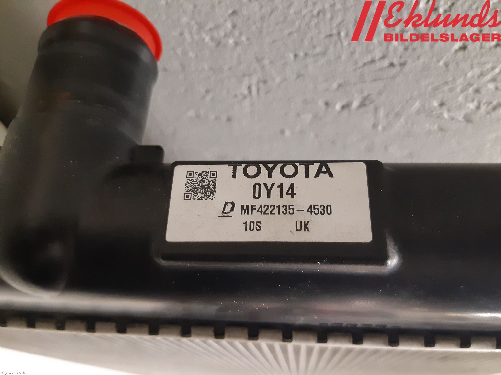 Toyota AURIS 13-19 Kylare Man