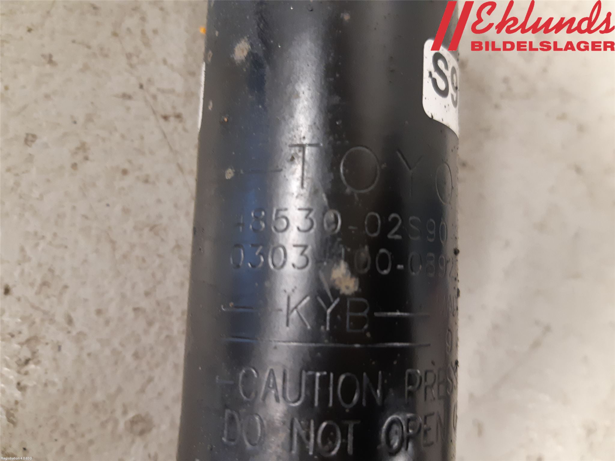 Toyota COROLLA 19- Stötdämpare Bak