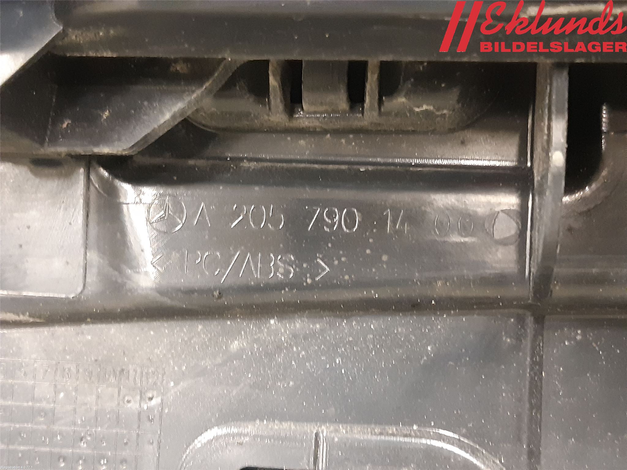 Mercedes-Benz MB C-KLASS (W205) 14-21 Spoiler Baklucka