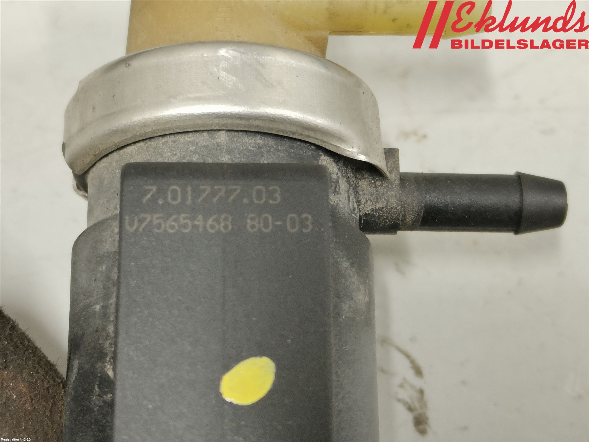 Peugeot 308 08-13 Vakuumventil