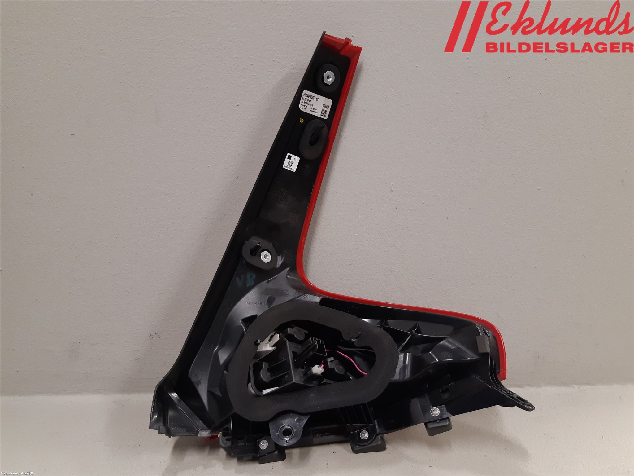 Volvo V40 12-19 Bakljus Vänster