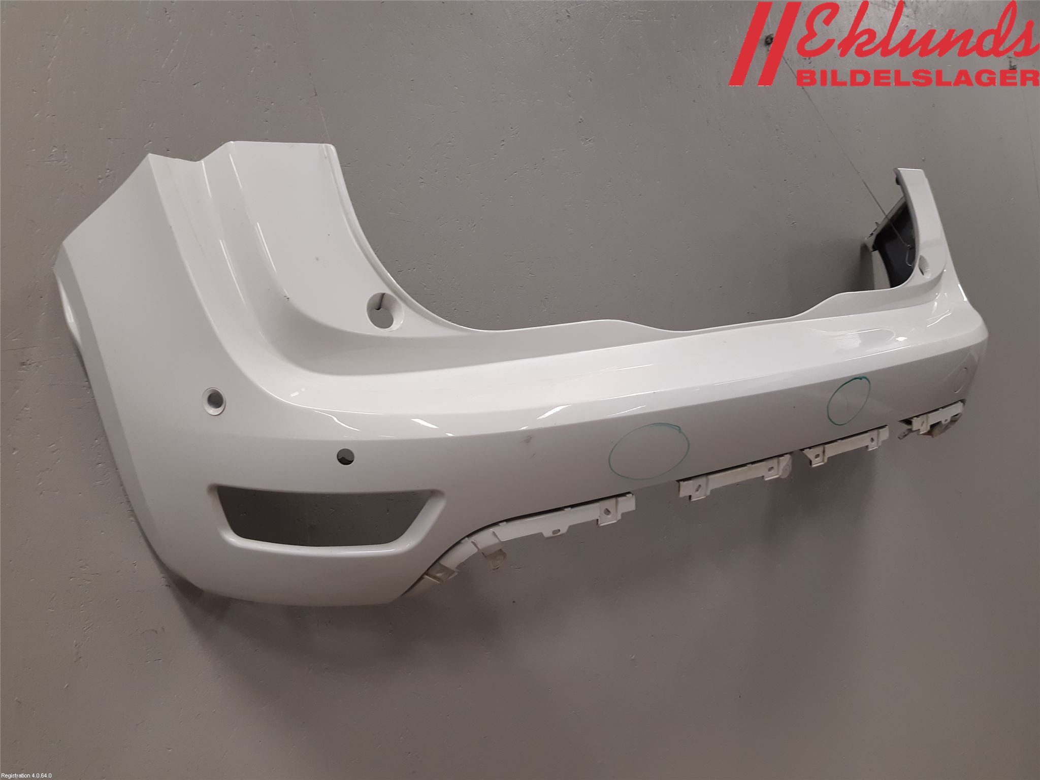 Citroen C4 PICASSO 14-18 Stötfångarbeklädnad Bak