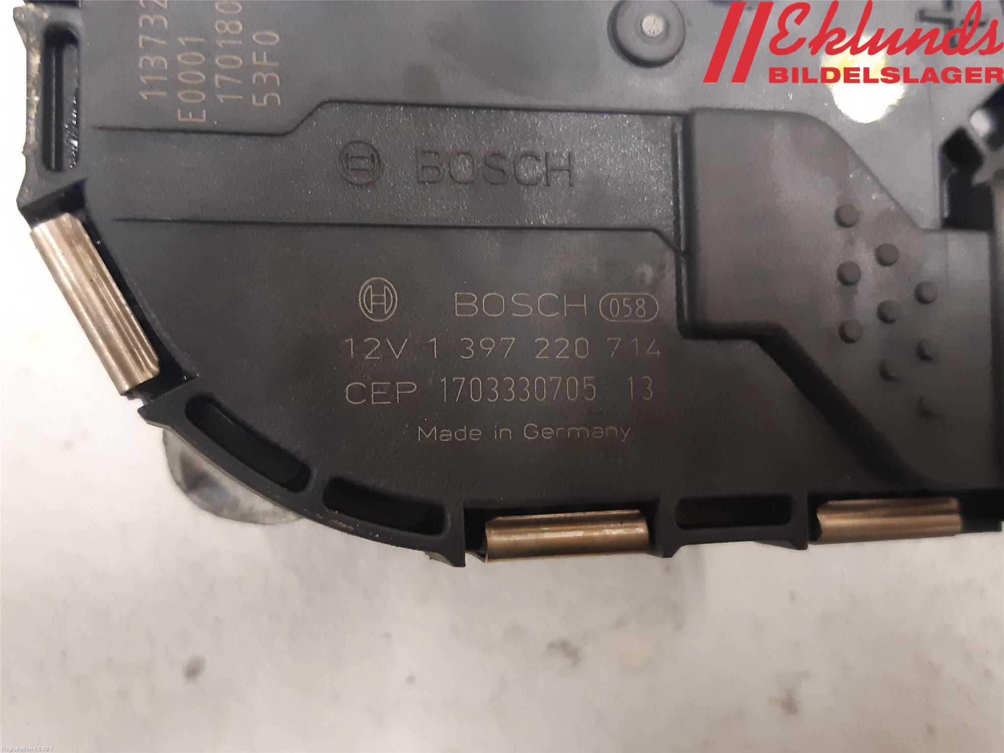 Volvo V90 17->> Torkarmotor Vindruta