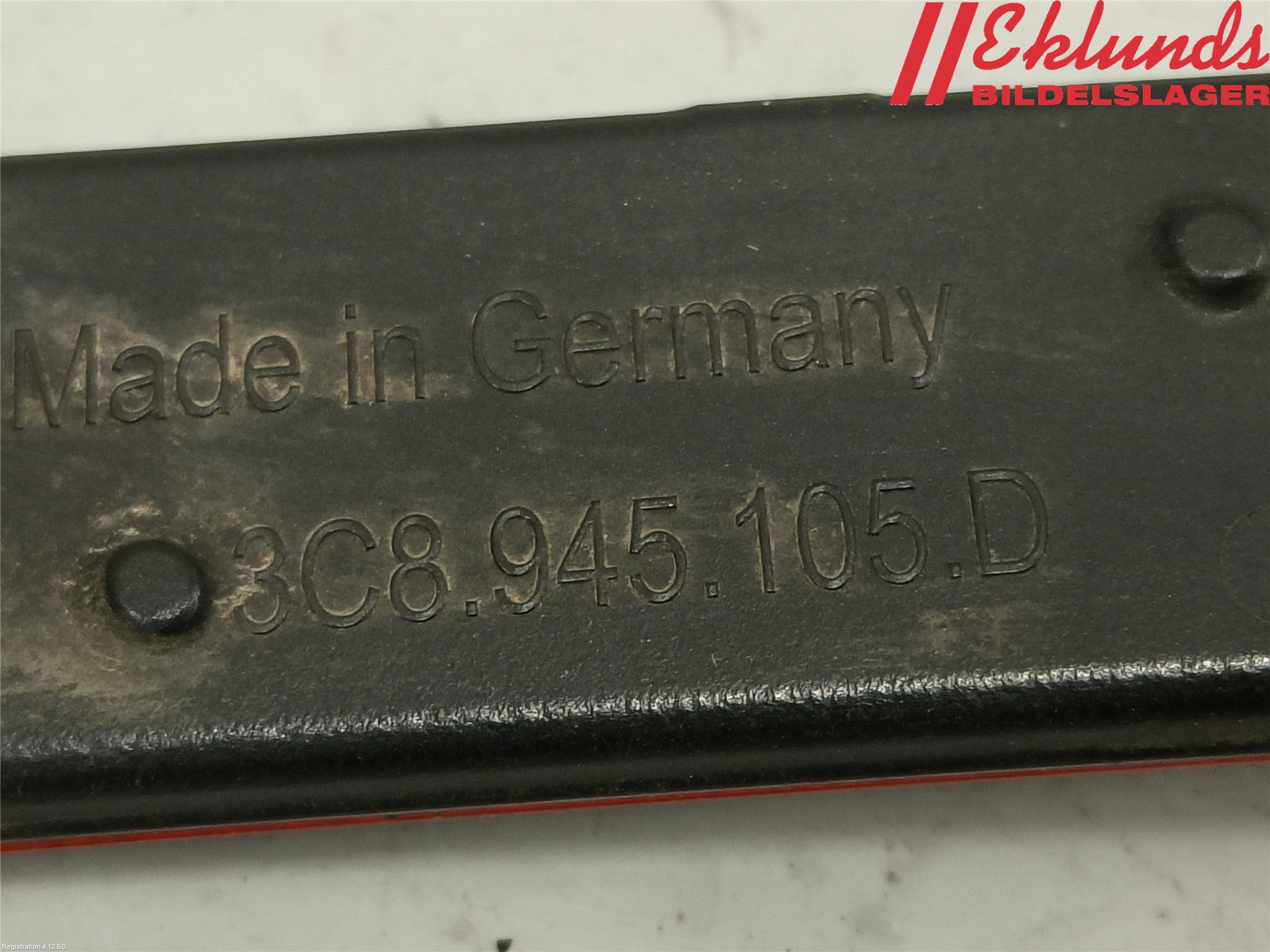 Volkswagen VW GOLF / E-GOLF VII 13-20 Dimljus/Reflex Bak
