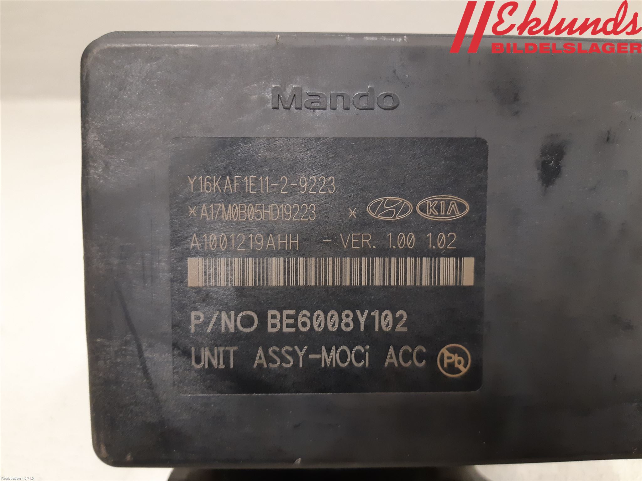 Hyundai TUCSON 05- Abs Hydraulaggregat