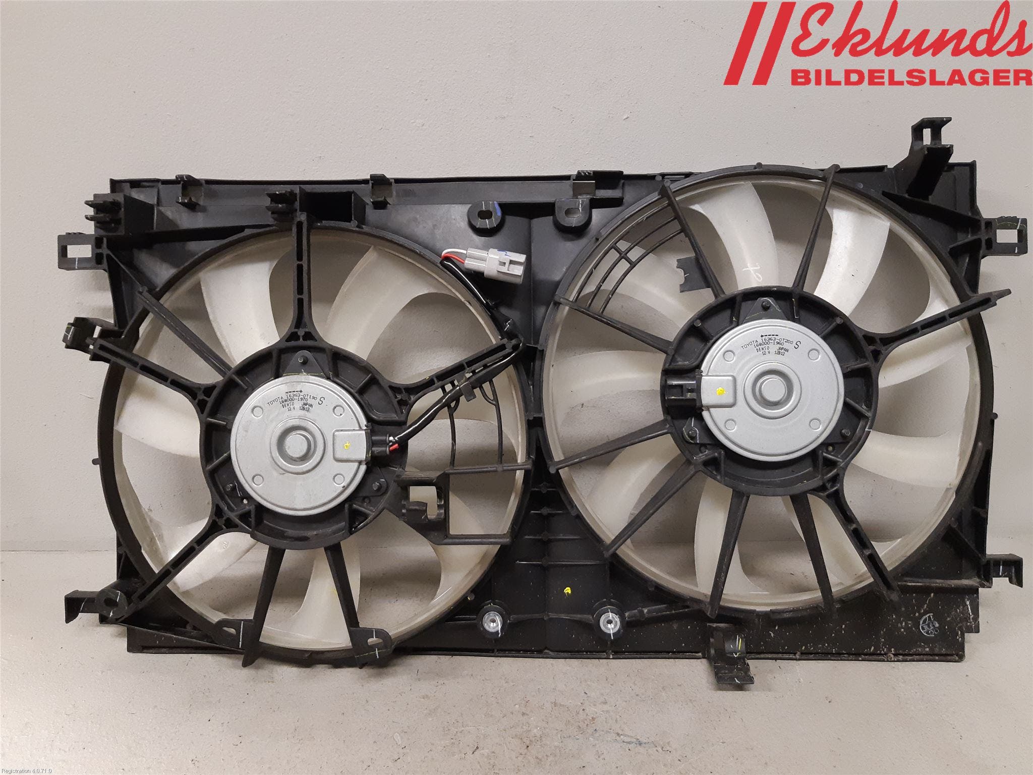 Toyota C-HR 16-23 Kylfläkt El