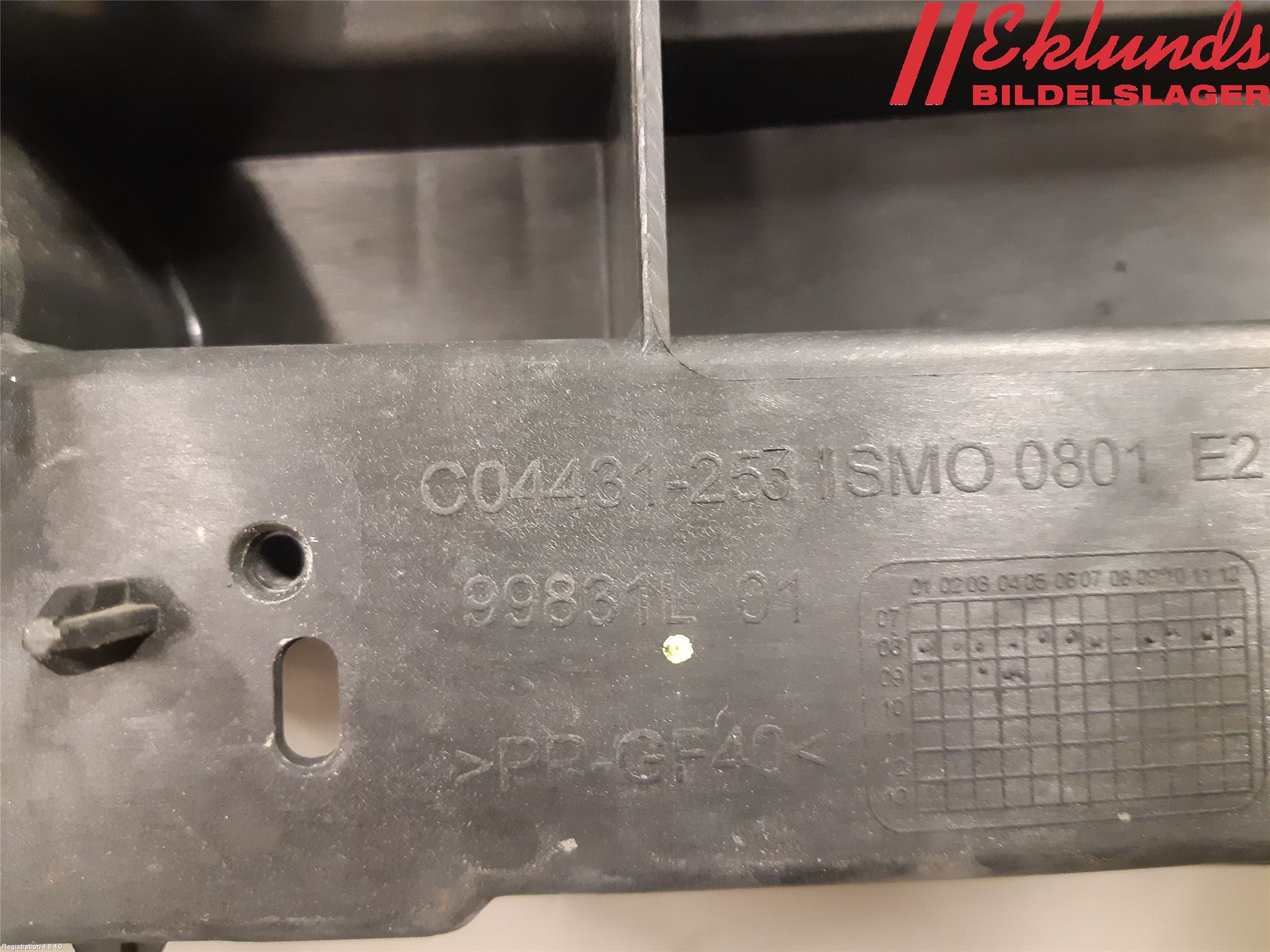 Citroen C3 PICASSO Stötfångar Deformelement Fram