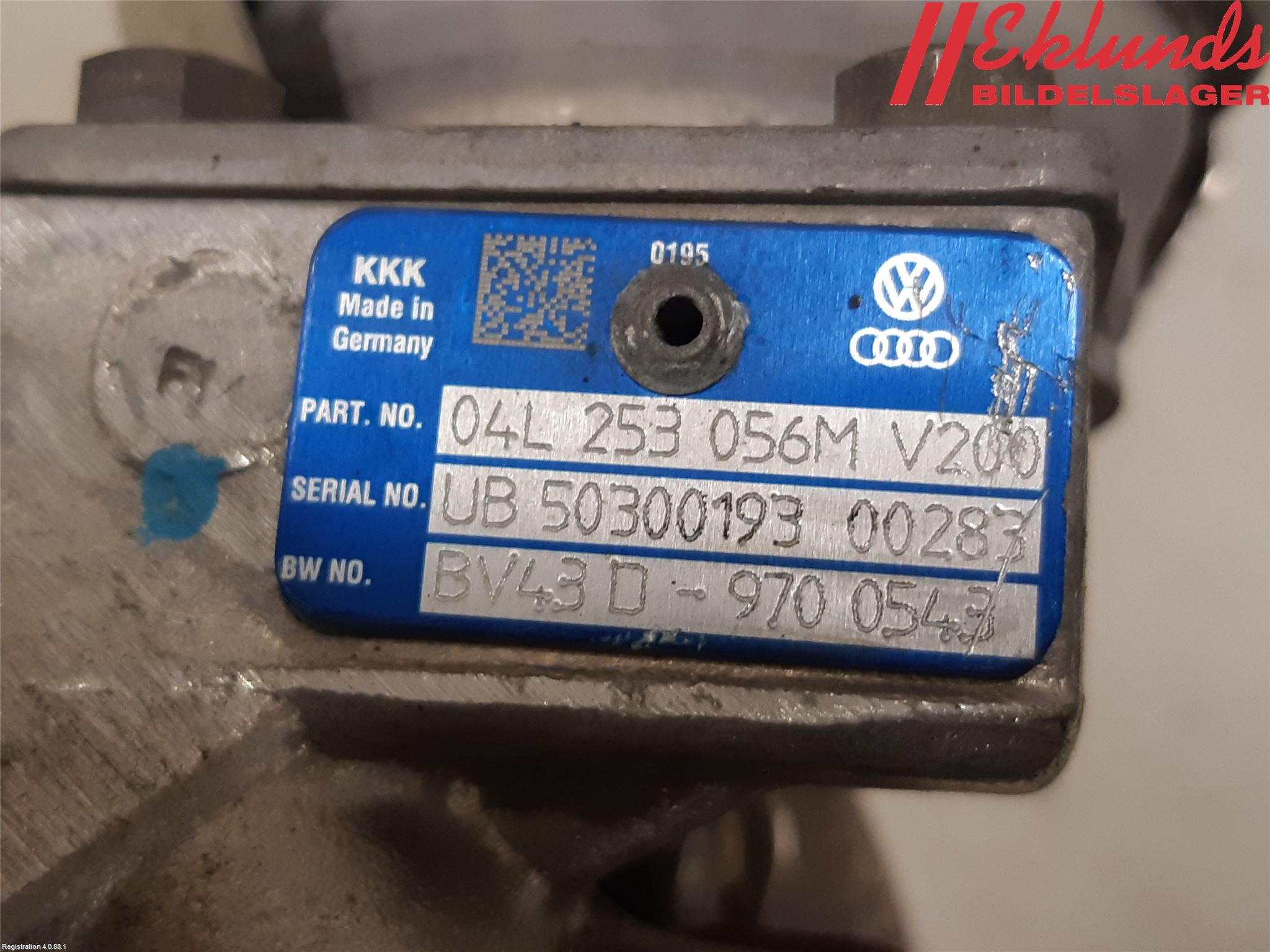 Skoda KODIAQ 17-24 Turboaggregat