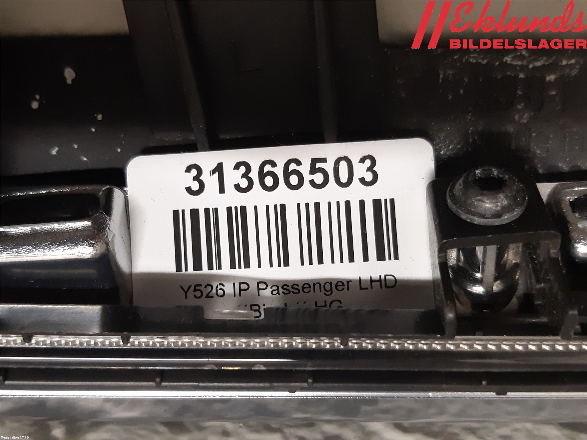Volvo XC90/RECHARGE 16- Instrumentbräda Inlägg-Dekorlist