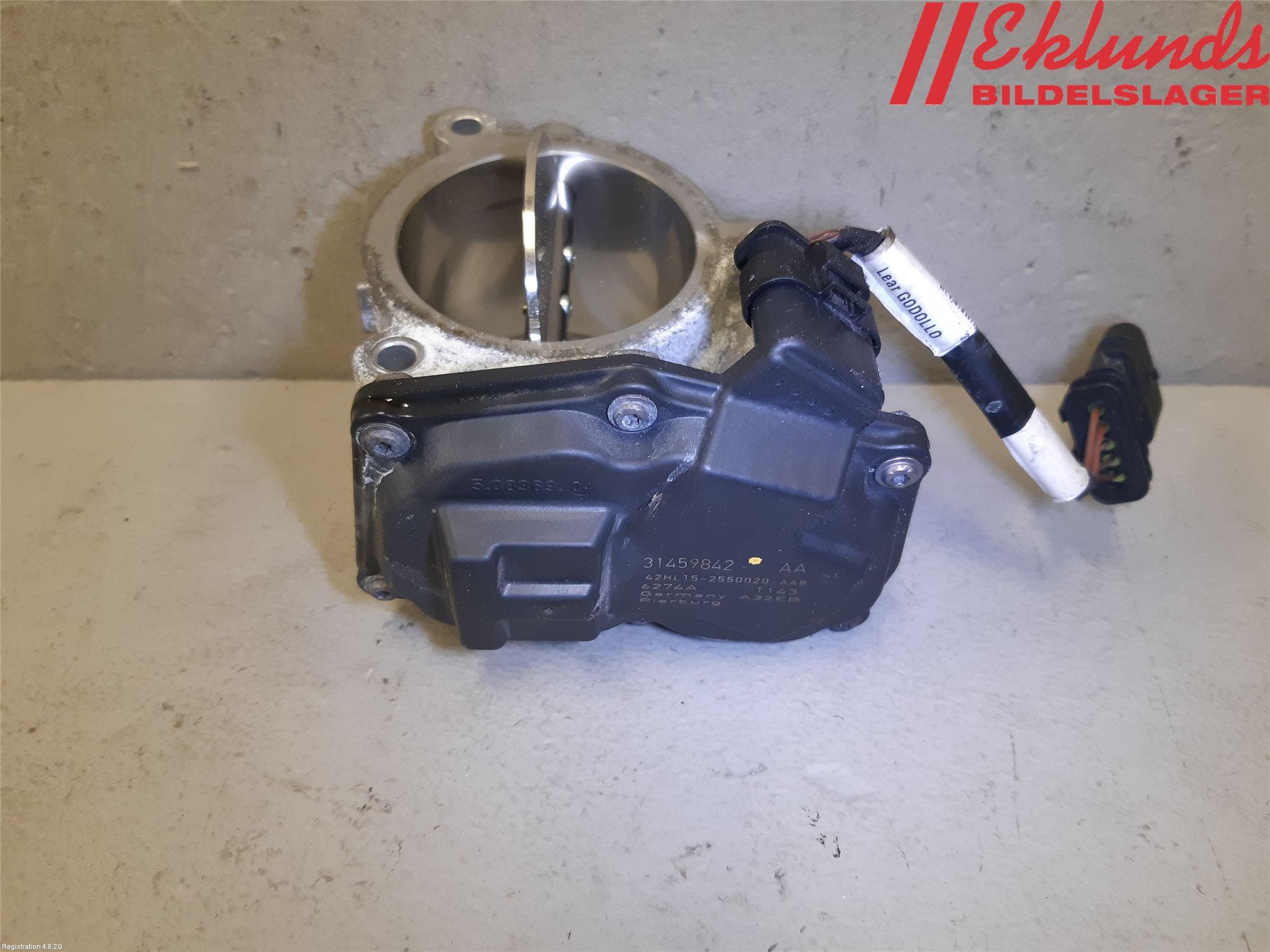 Volvo XC90/RECHARGE 16- Injspjällhus