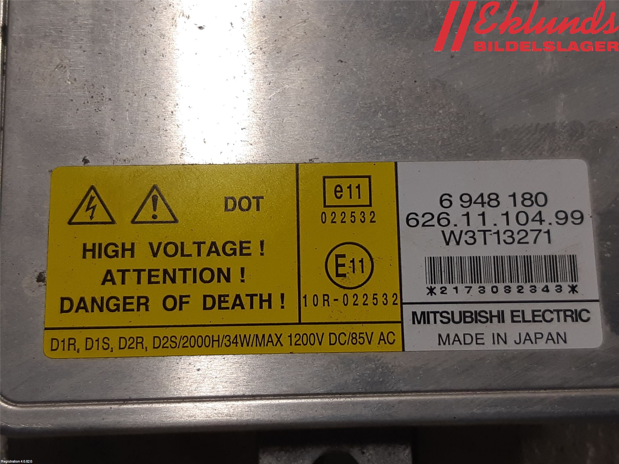 BMW 3 E90/91 SED/TOU 05-12 Styrenhet Strålkastare
