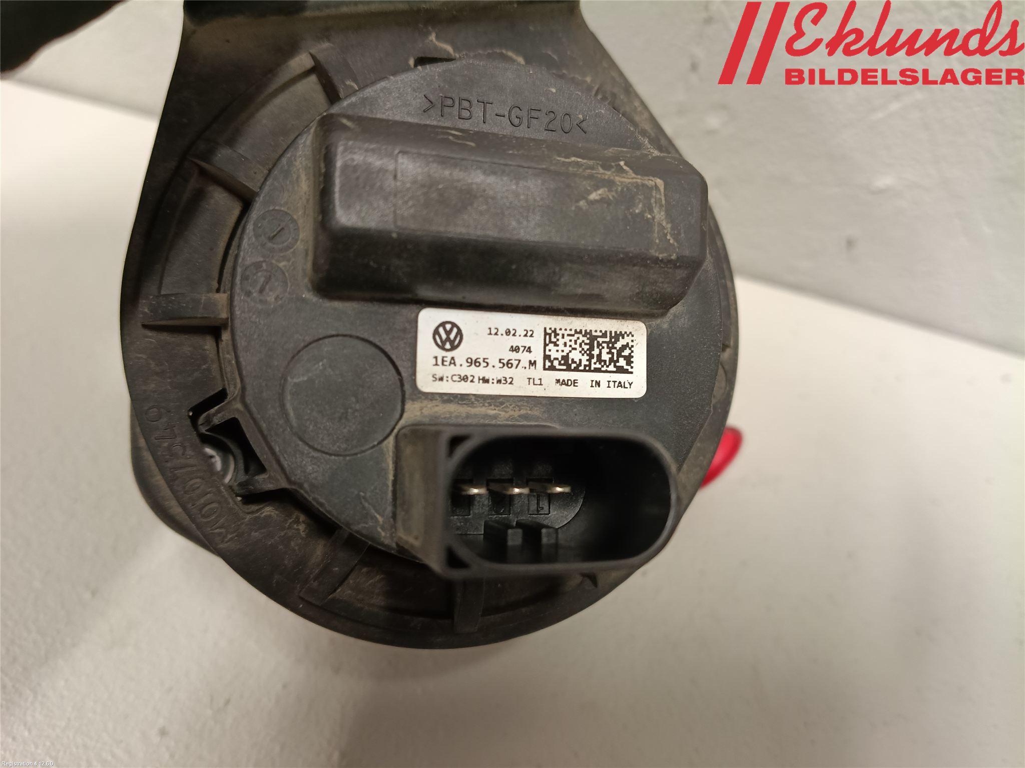 Volkswagen VW ID.4 21- Värme Cirkulationspump