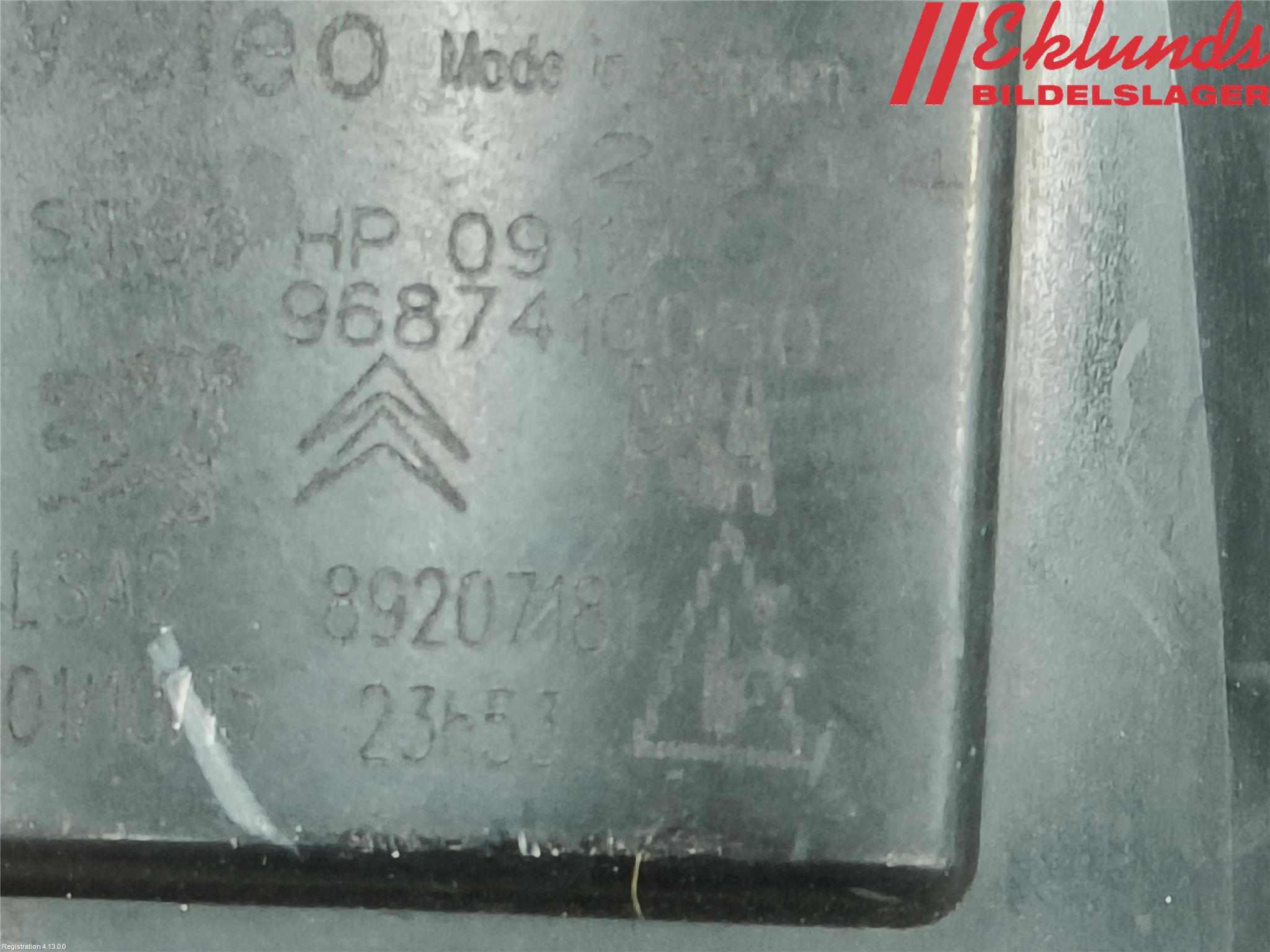Citroen C4 GRAND PICASSO 14-18 Dimljus-Varselljus Fram