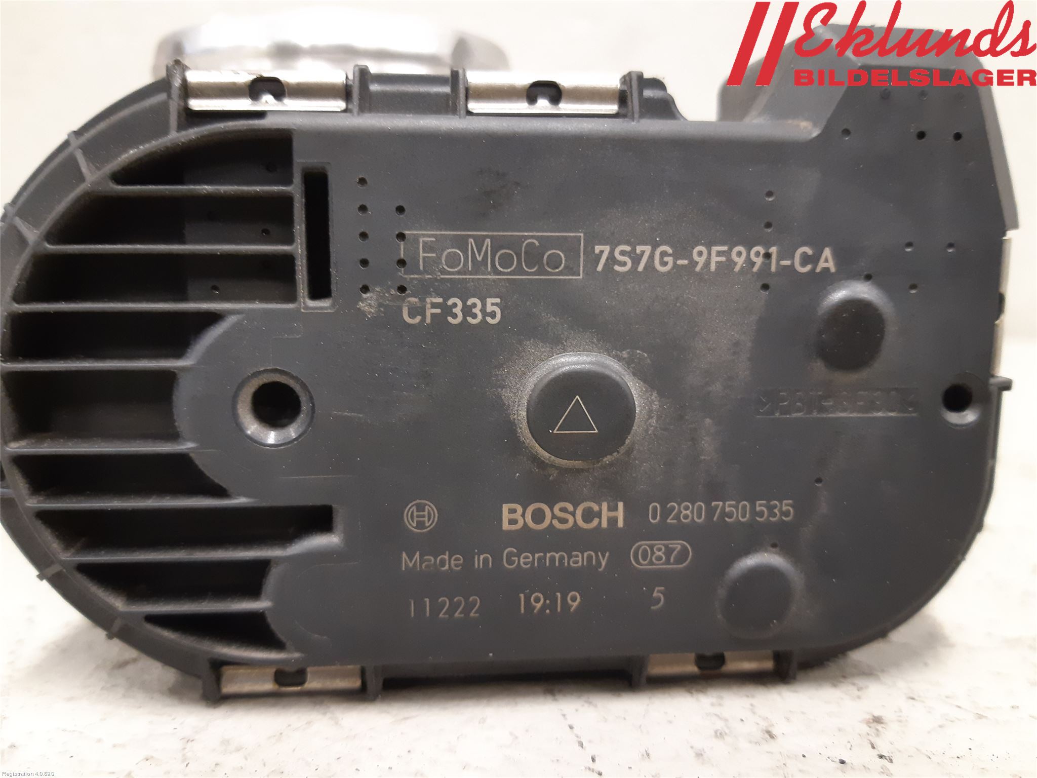 Volvo V60 11-13 Injspjällhus