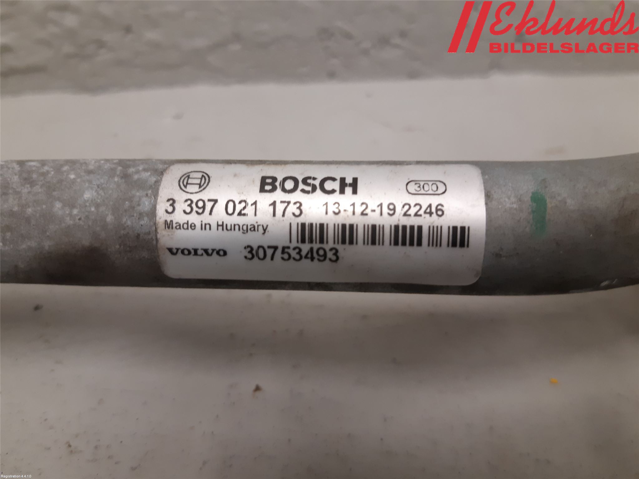 Volvo V60 14-18 Torkarmekanism Vindruta