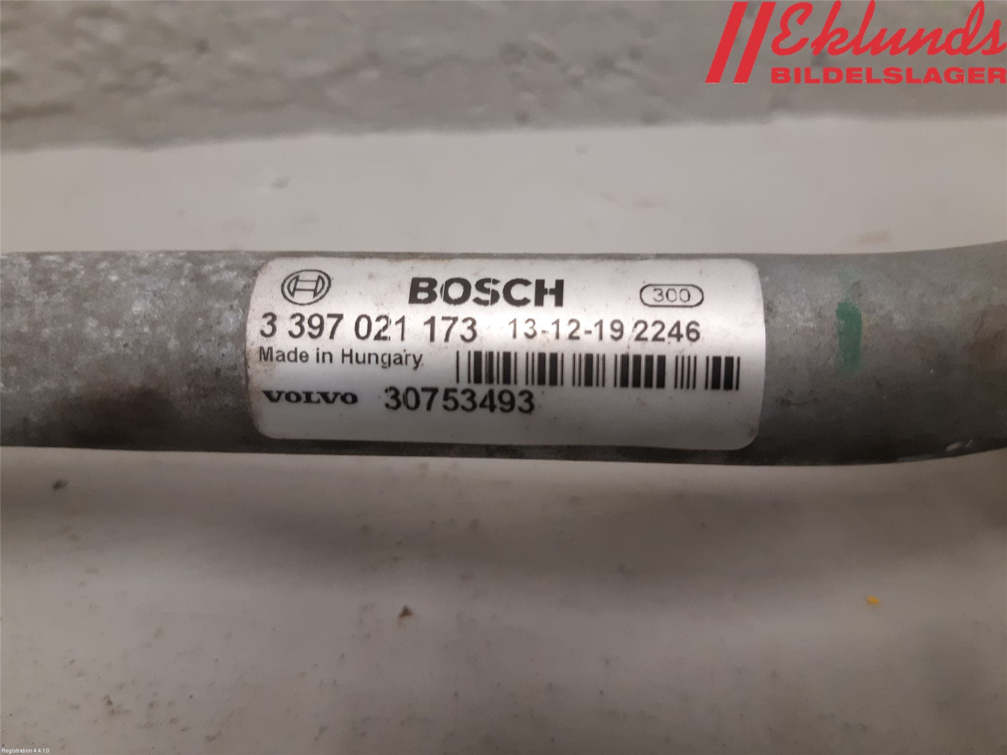 Volvo V60 14-18 Torkarmekanism Vindruta