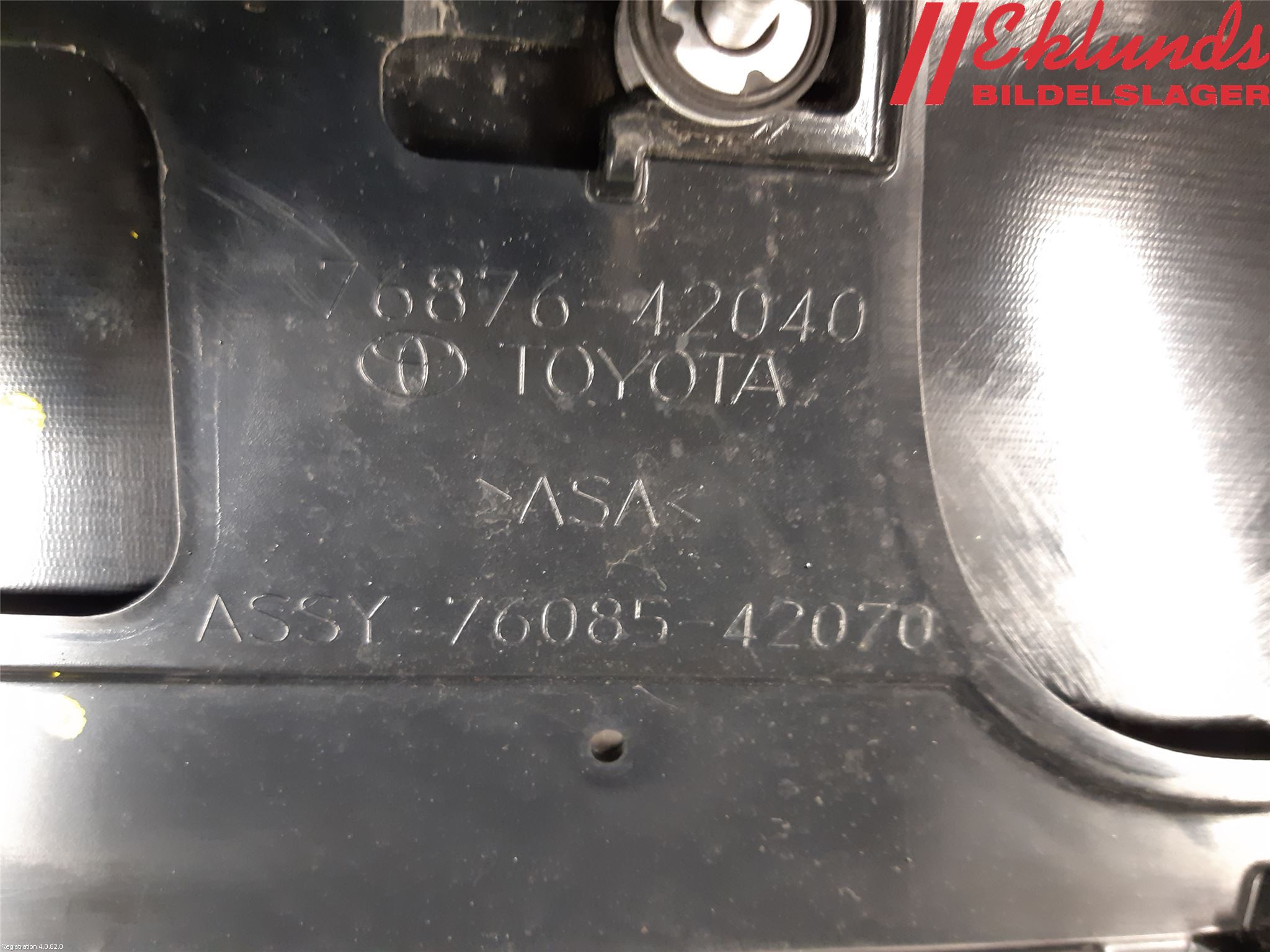 Toyota RAV4 19- Spoiler Baklucka