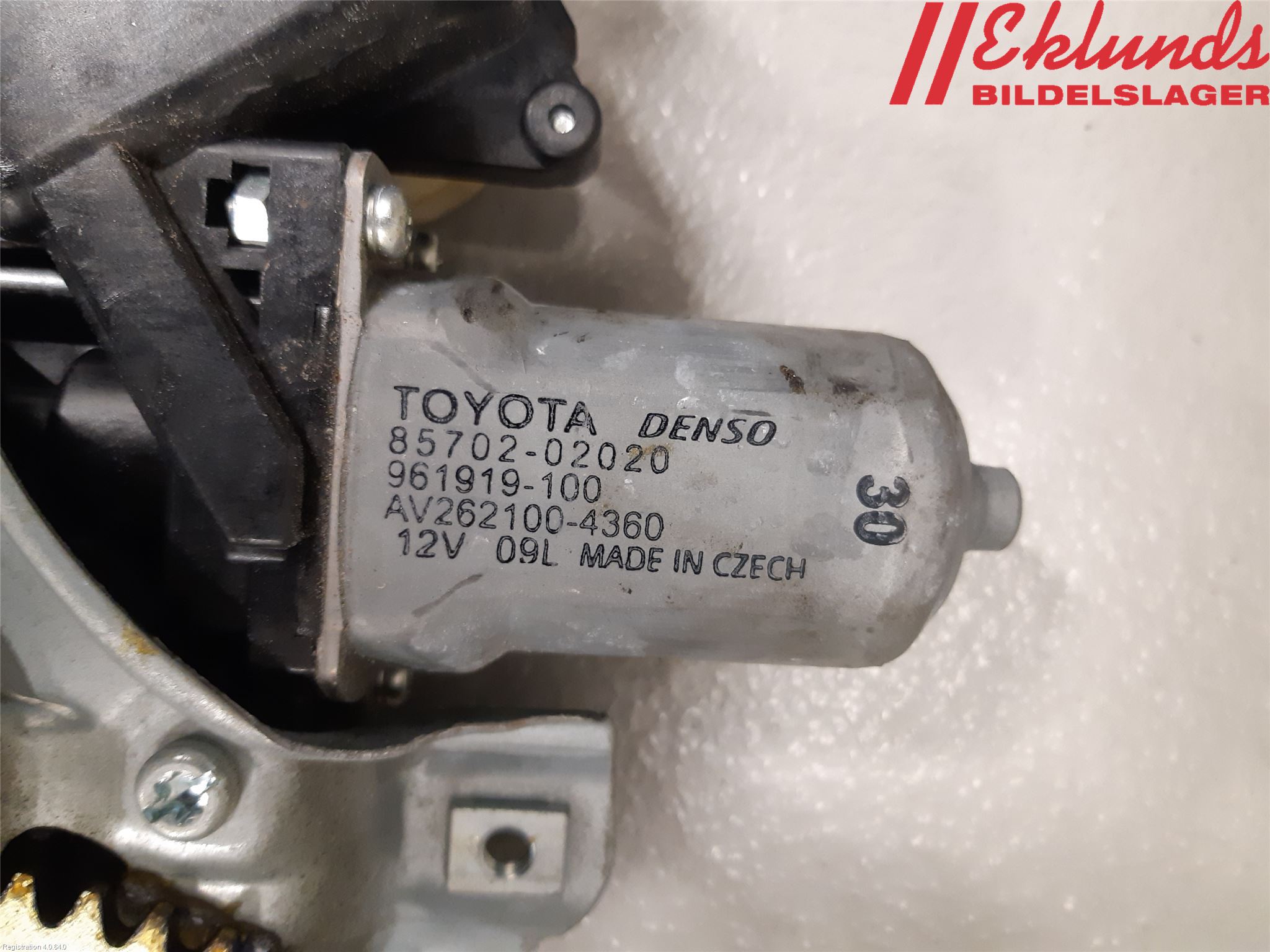 Toyota AVENSIS 09-15 Fönsterhiss El Kompl