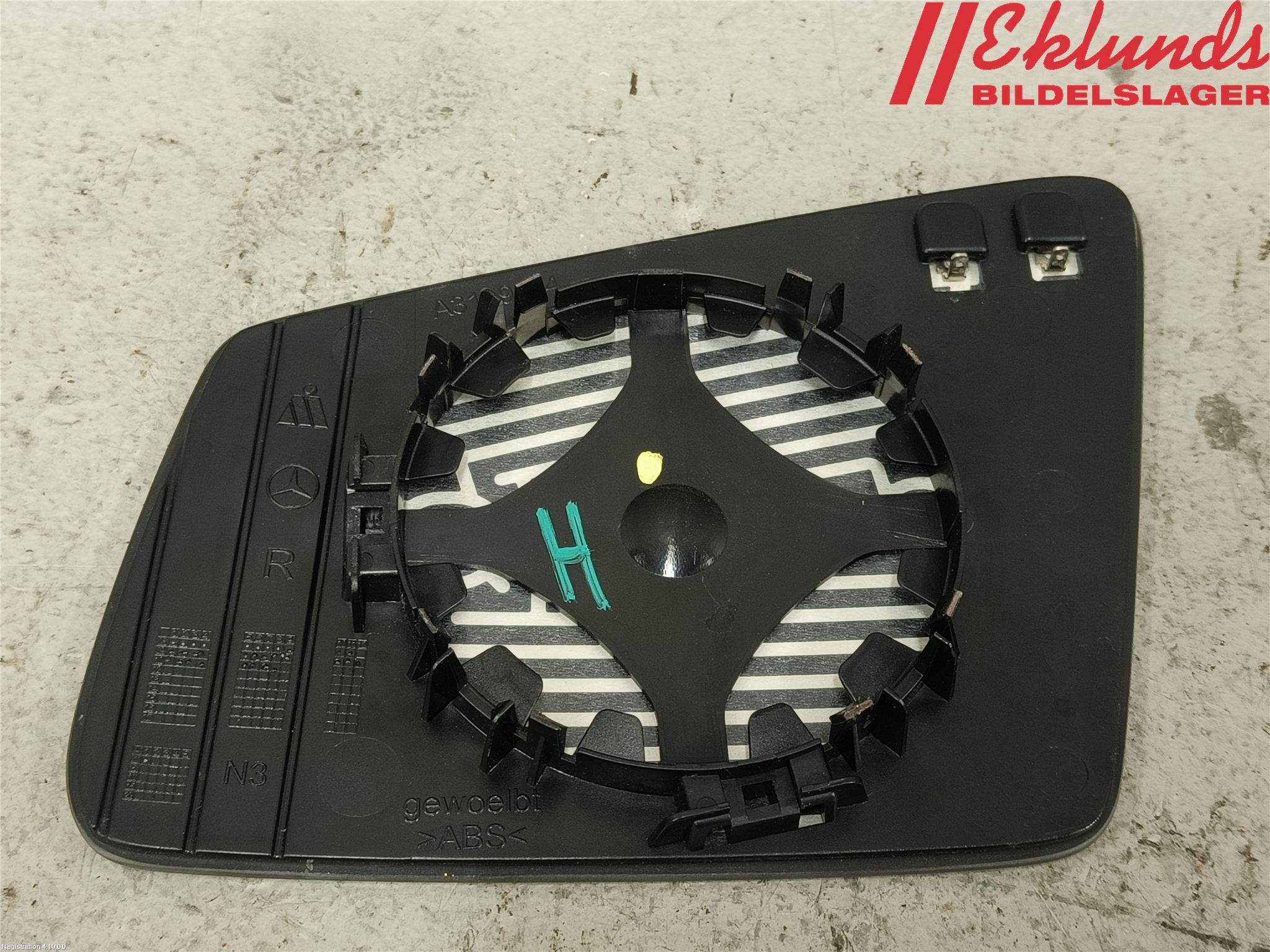 Mercedes-Benz MB E-KLASS (W212) 09-16 Spegelglas Hö
