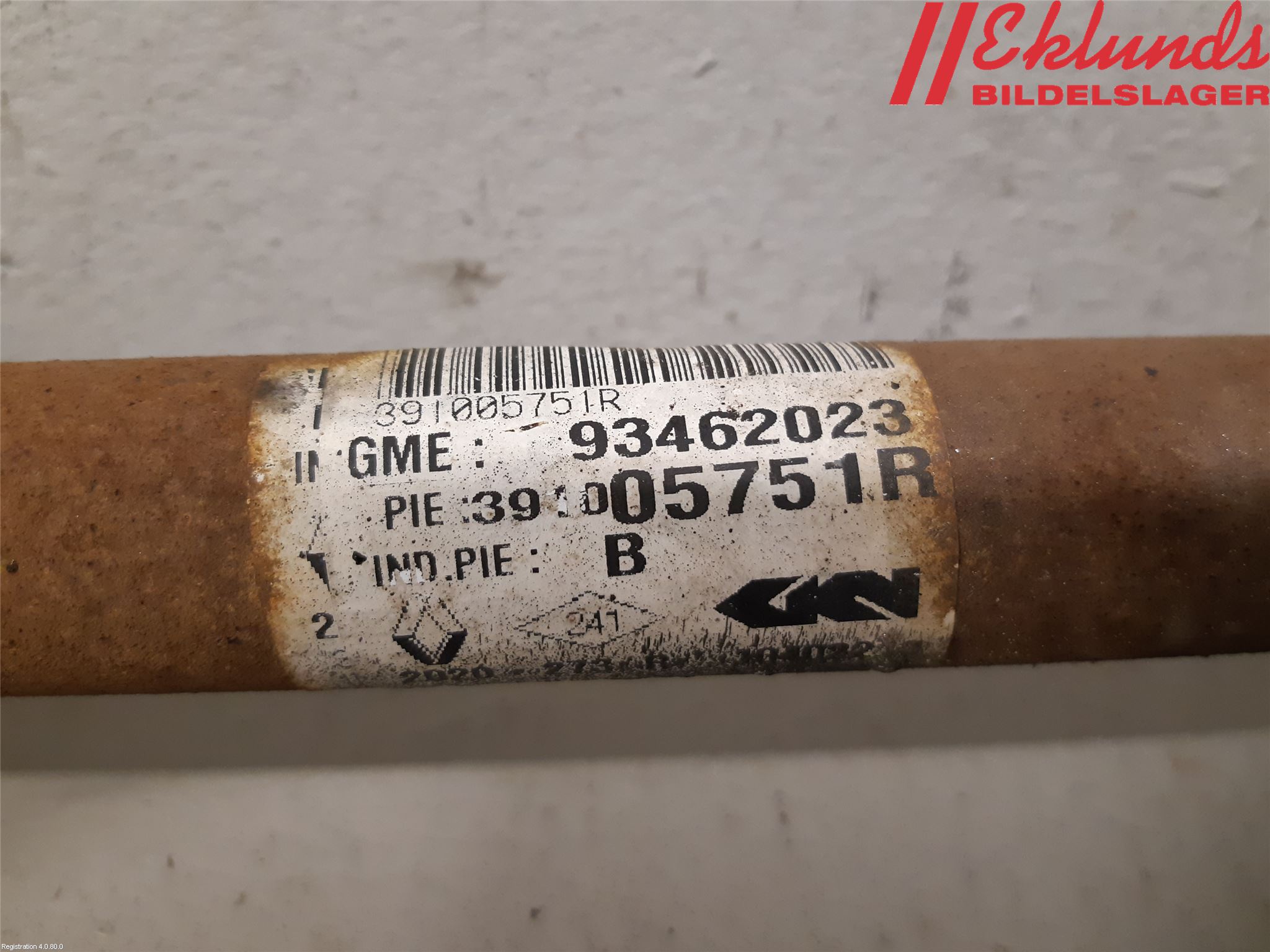 Fiat TALENTO 16- Drivaxel Fram Höger