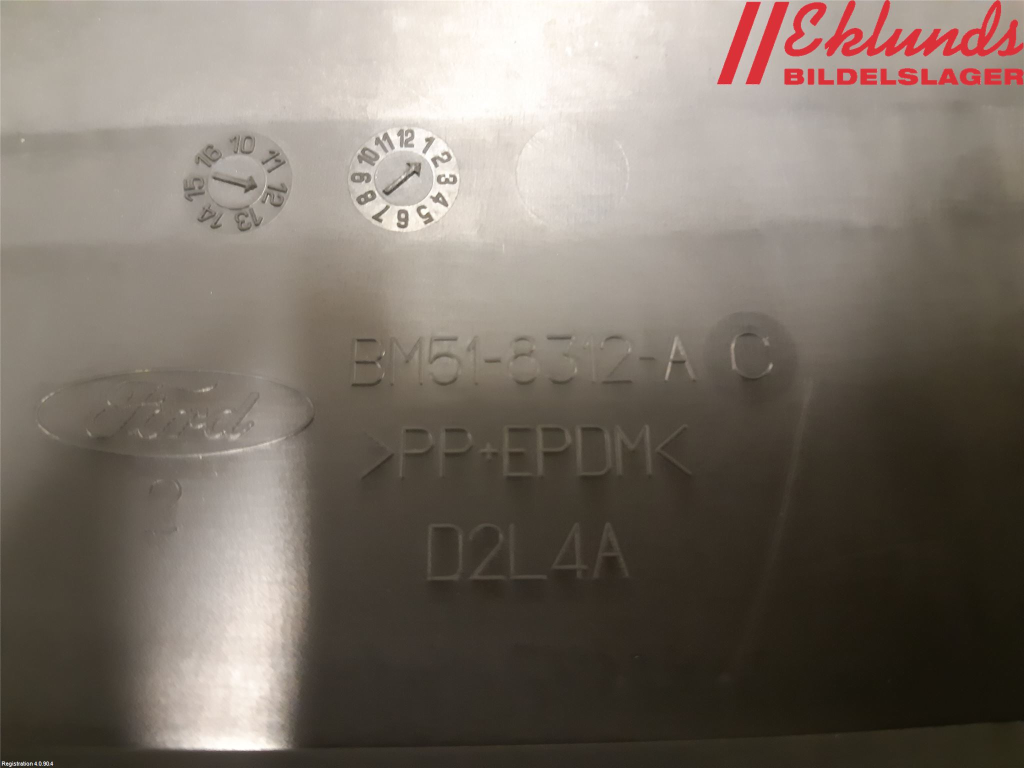 Ford FOCUS 11-14 Deflektor Plåt-Plast Kylning