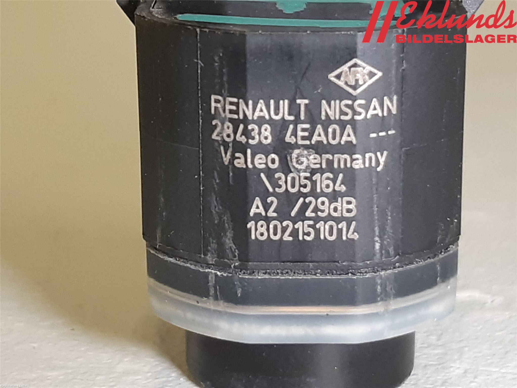 Nissan QASHQAI 14-17 Parkeringshjälp Backsensor