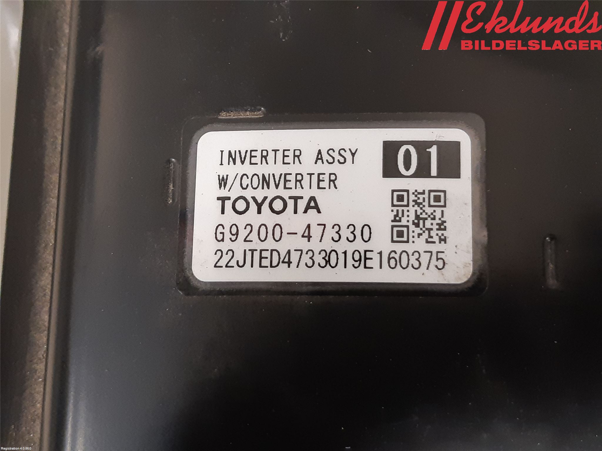Toyota COROLLA 19- Hybridconverter