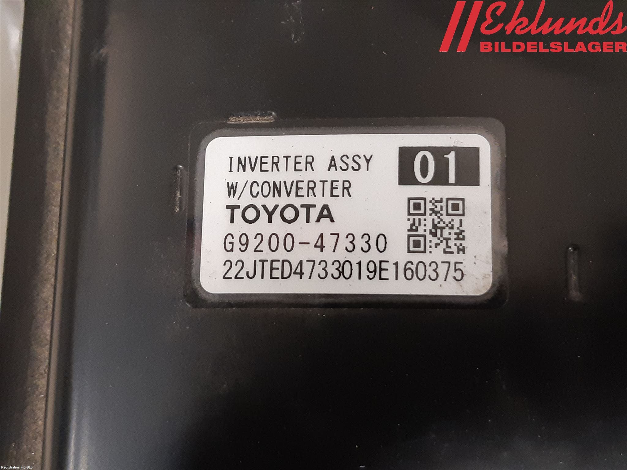 Toyota COROLLA 19- Hybridconverter