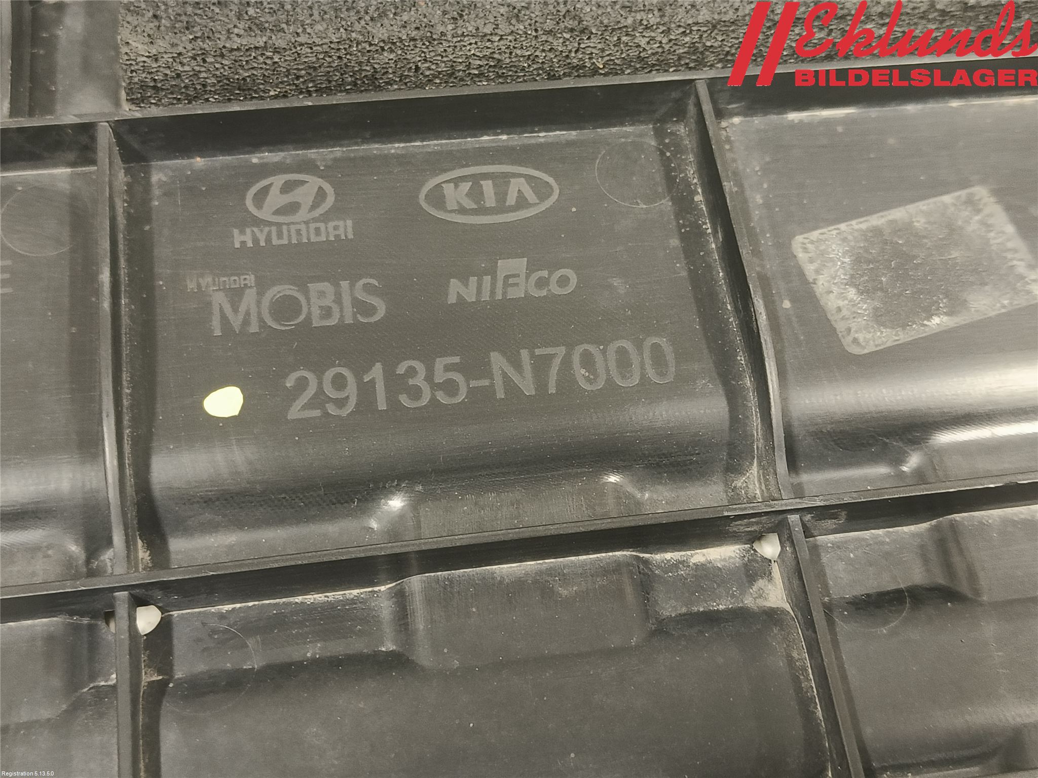 Hyundai TUCSON 05- Deflektor Plåt-Plast Kylning