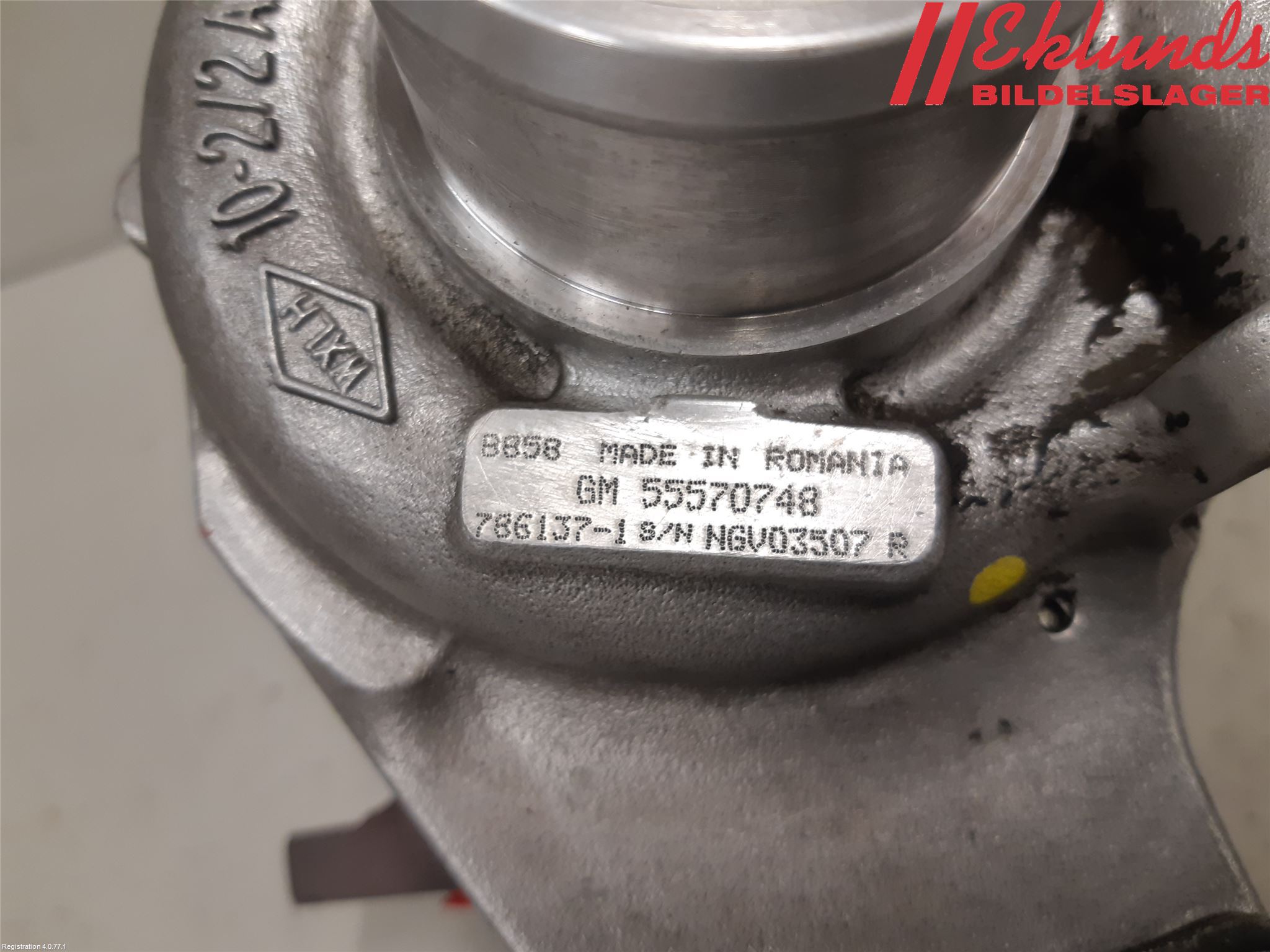 Saab 9-5 10-12 Turboaggregat