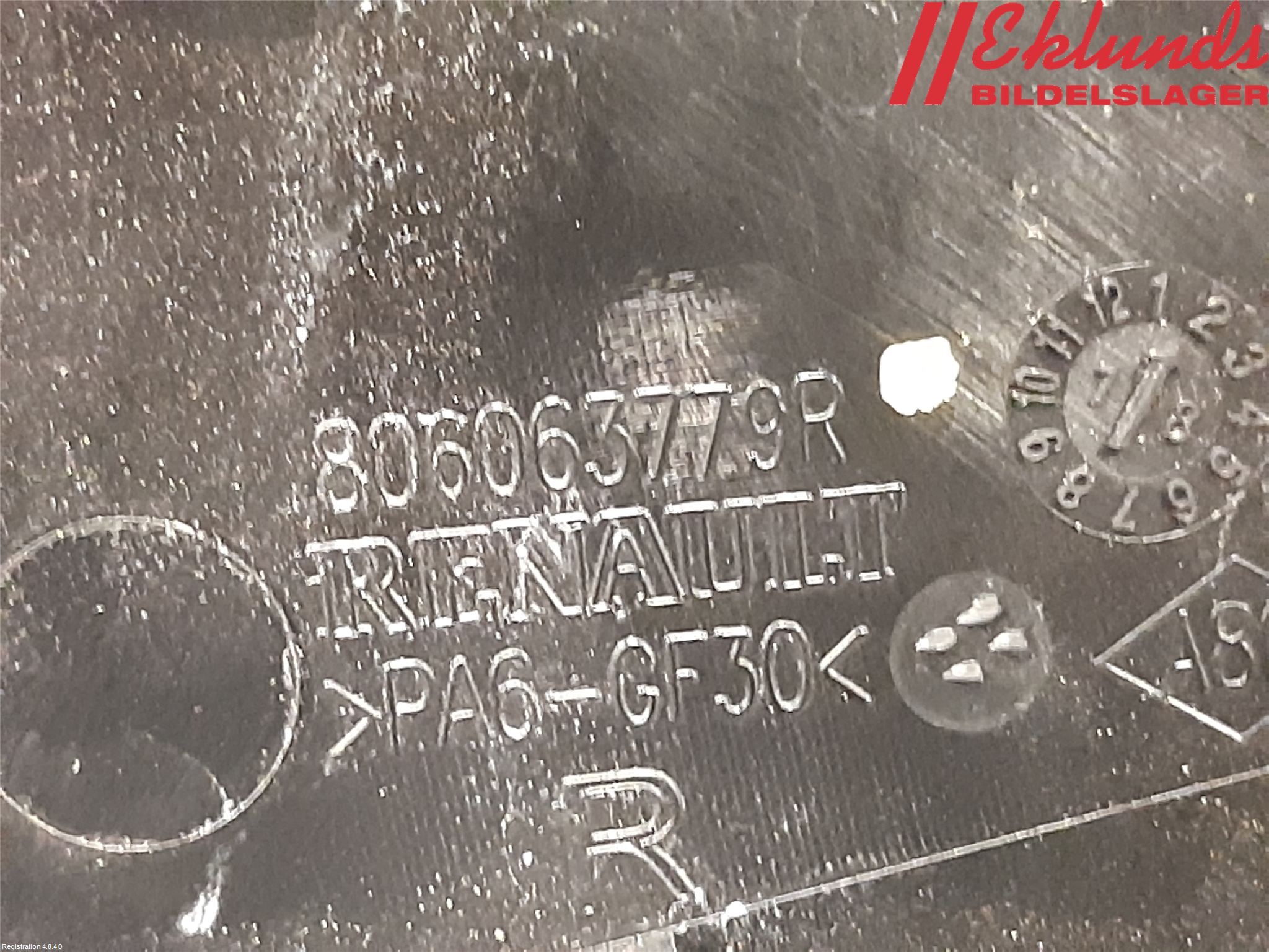 Renault CLIO IV 16-19 Dörrhandtag Yttre Hö