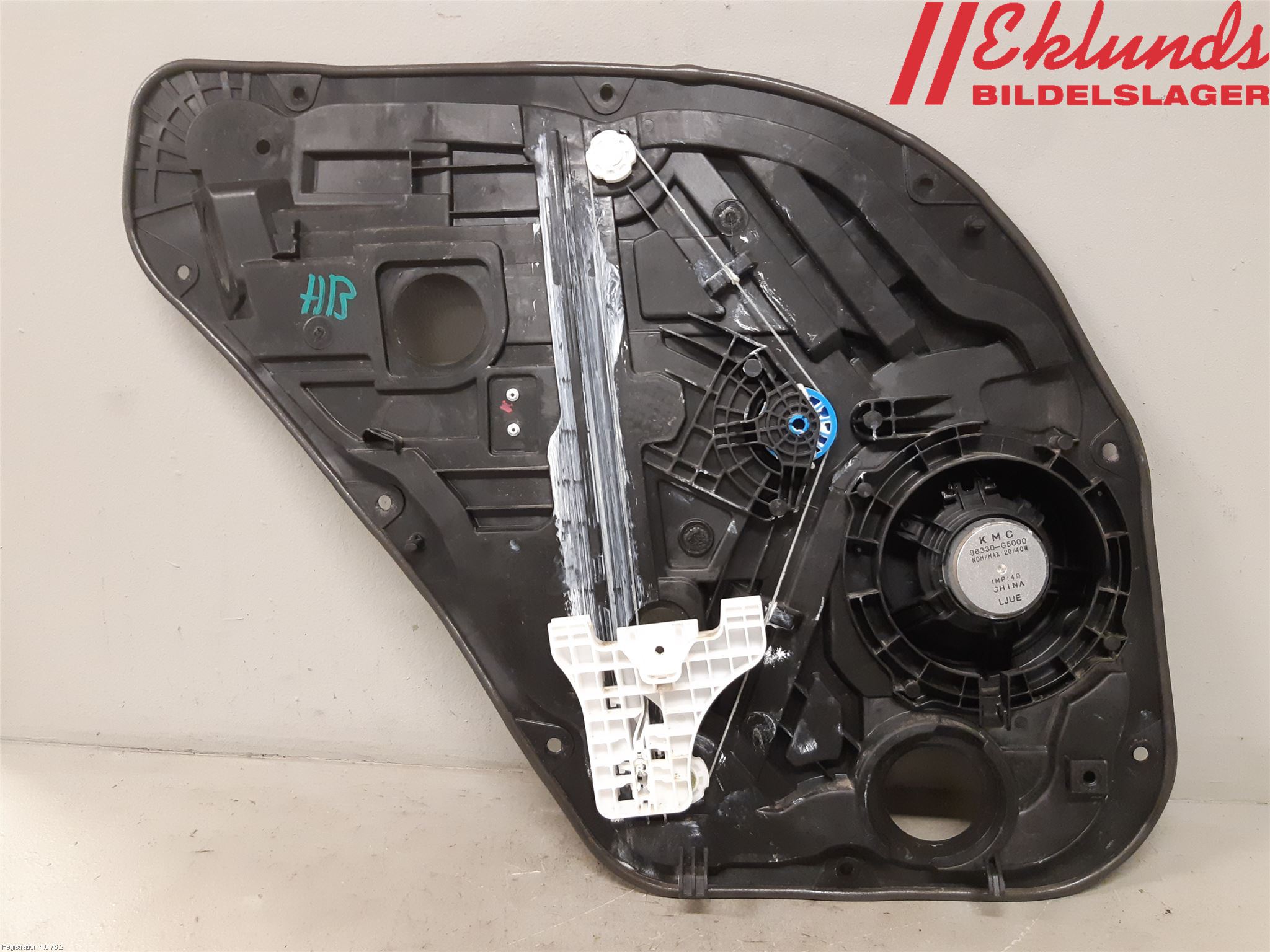 Kia NIRO (DE) 17-22 Fönsterhiss El Kompl