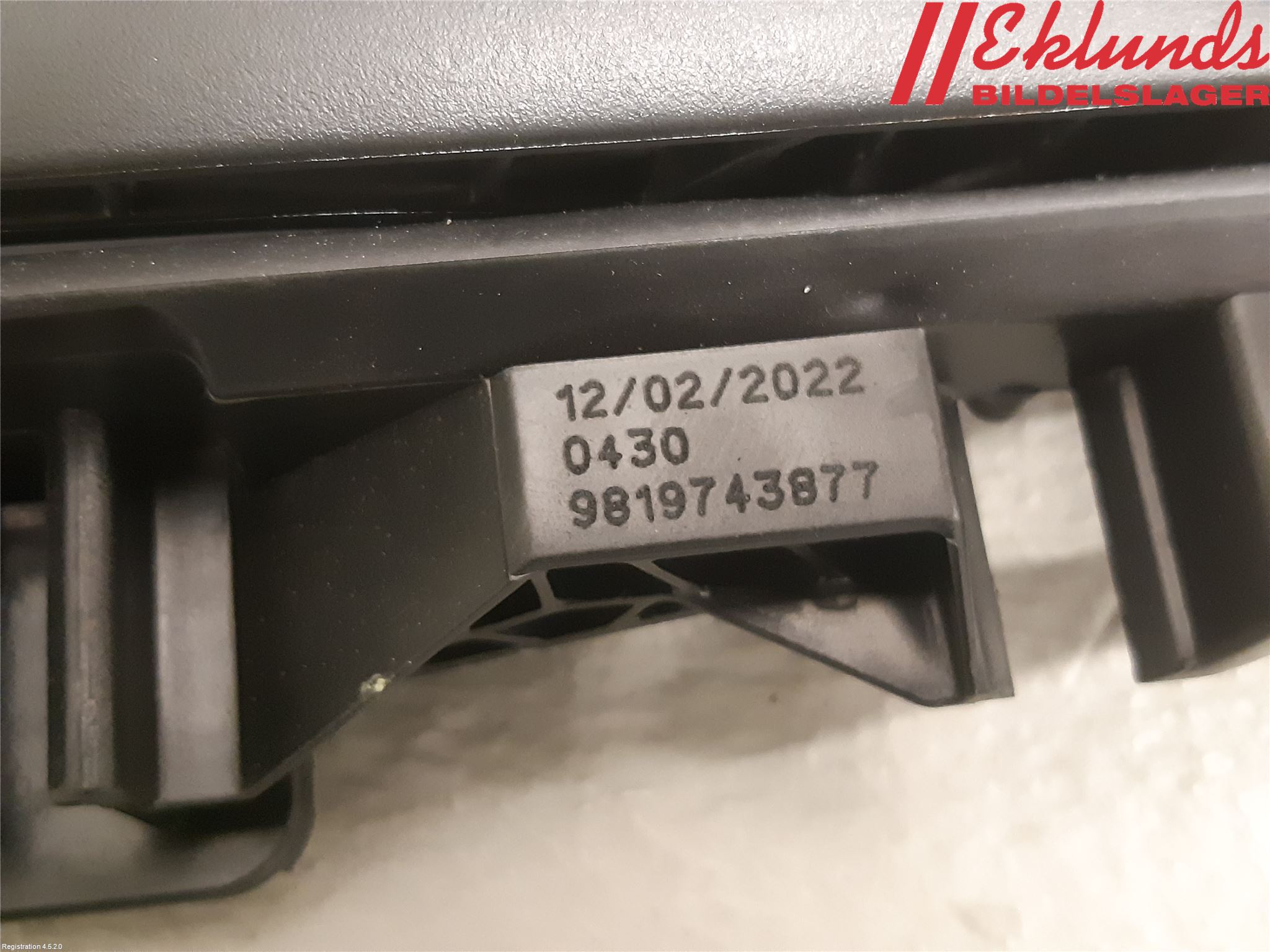 Peugeot PARTNER/E-PARTNER 19- Dörrhandtag Inre Hö