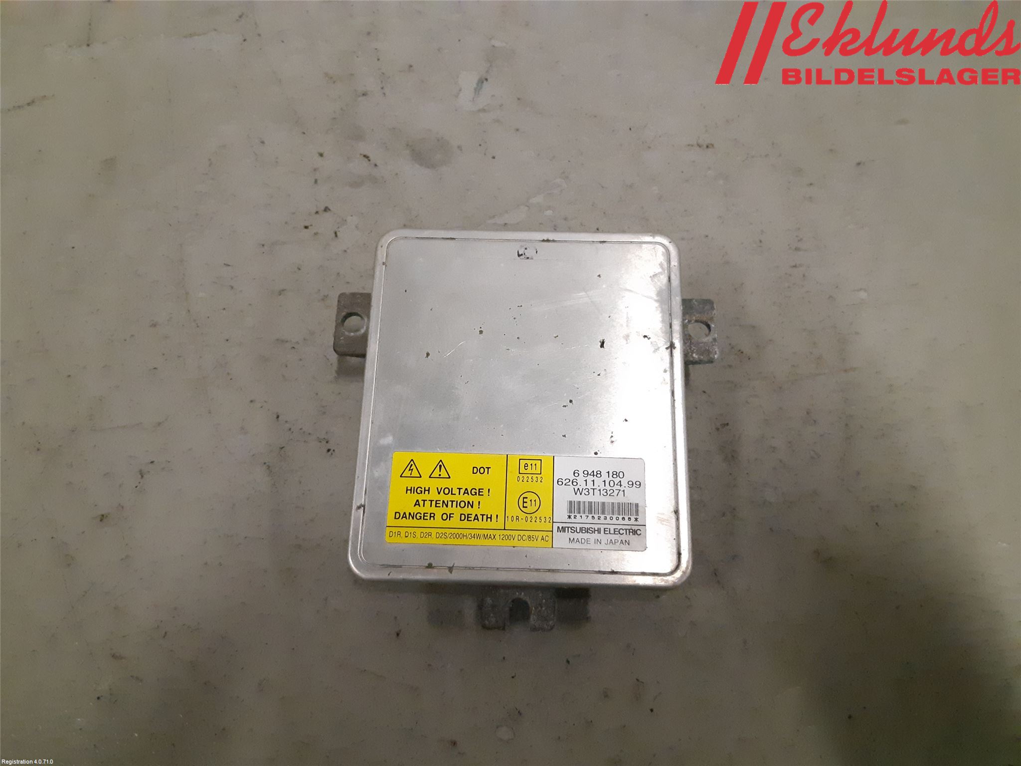 Volvo XC70 08-13 Styrenhet Strålkastare