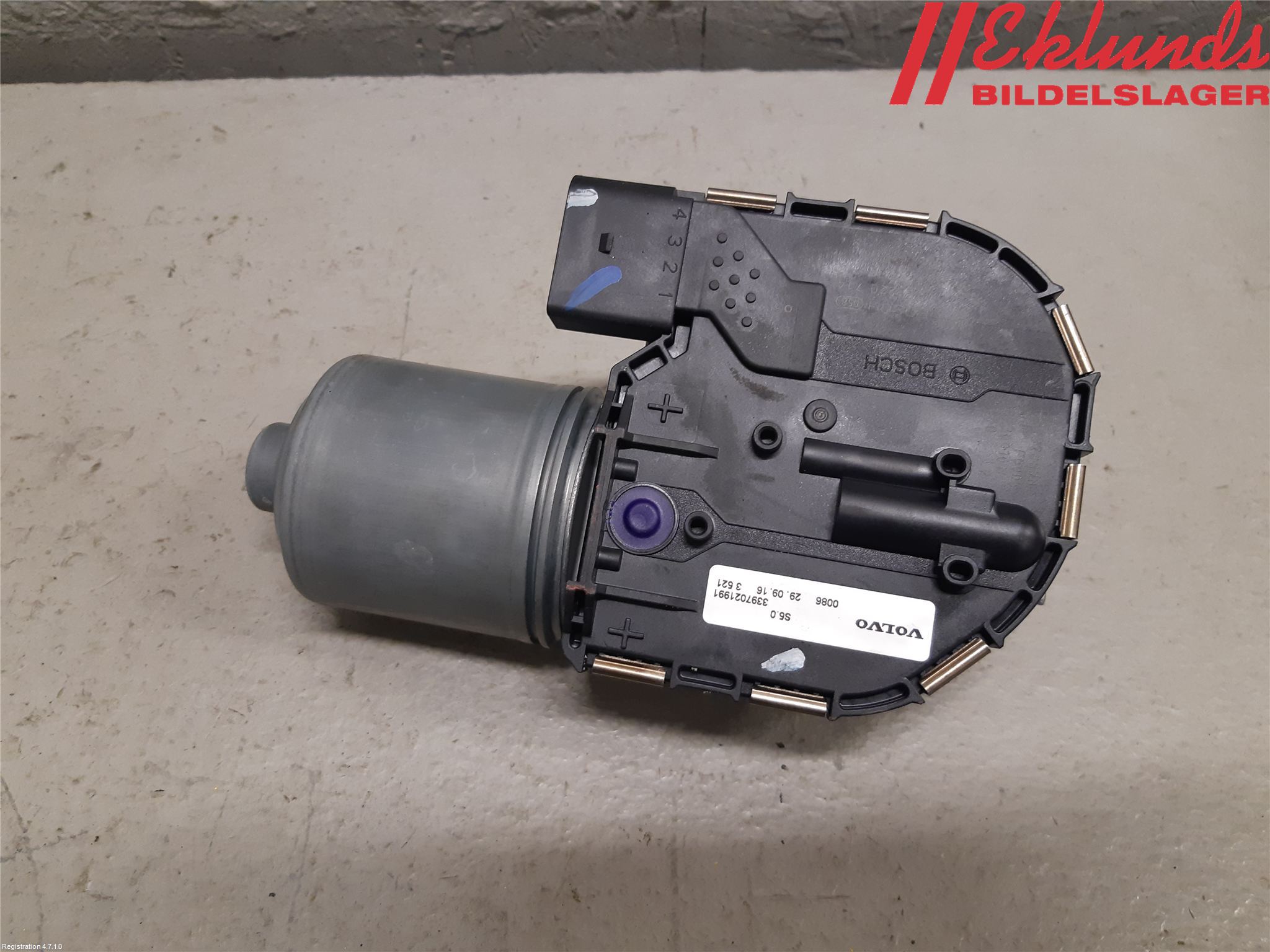 Volvo XC90/RECHARGE 16- Torkarmotor Vindruta