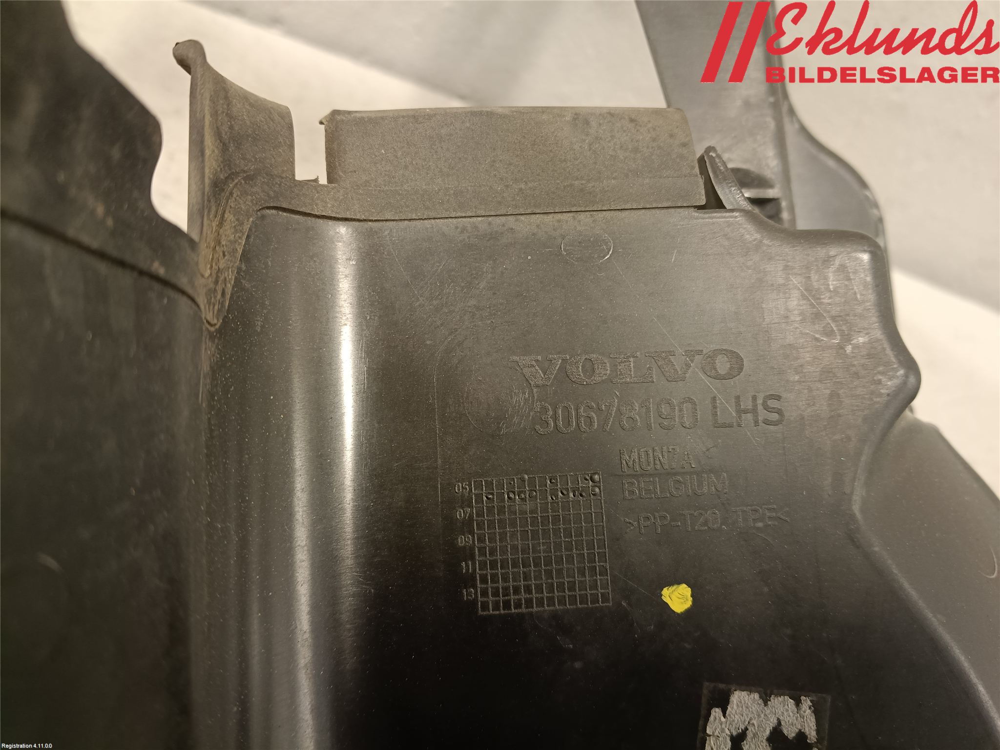 Volvo S80 07-13 Deflektor Plåt-Plast Kylning