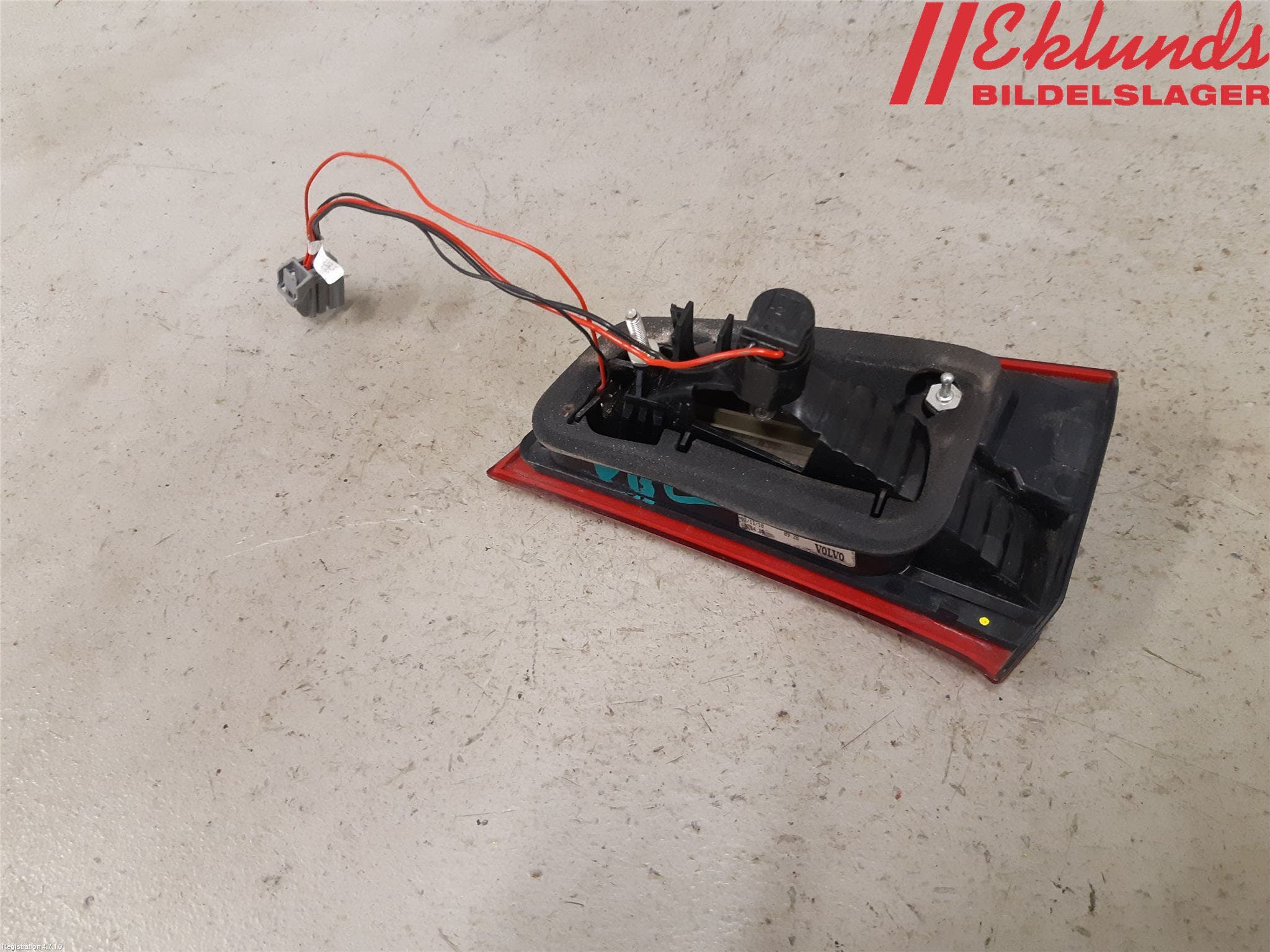 Volvo S60 11-13 Bakljus Lucka Vä