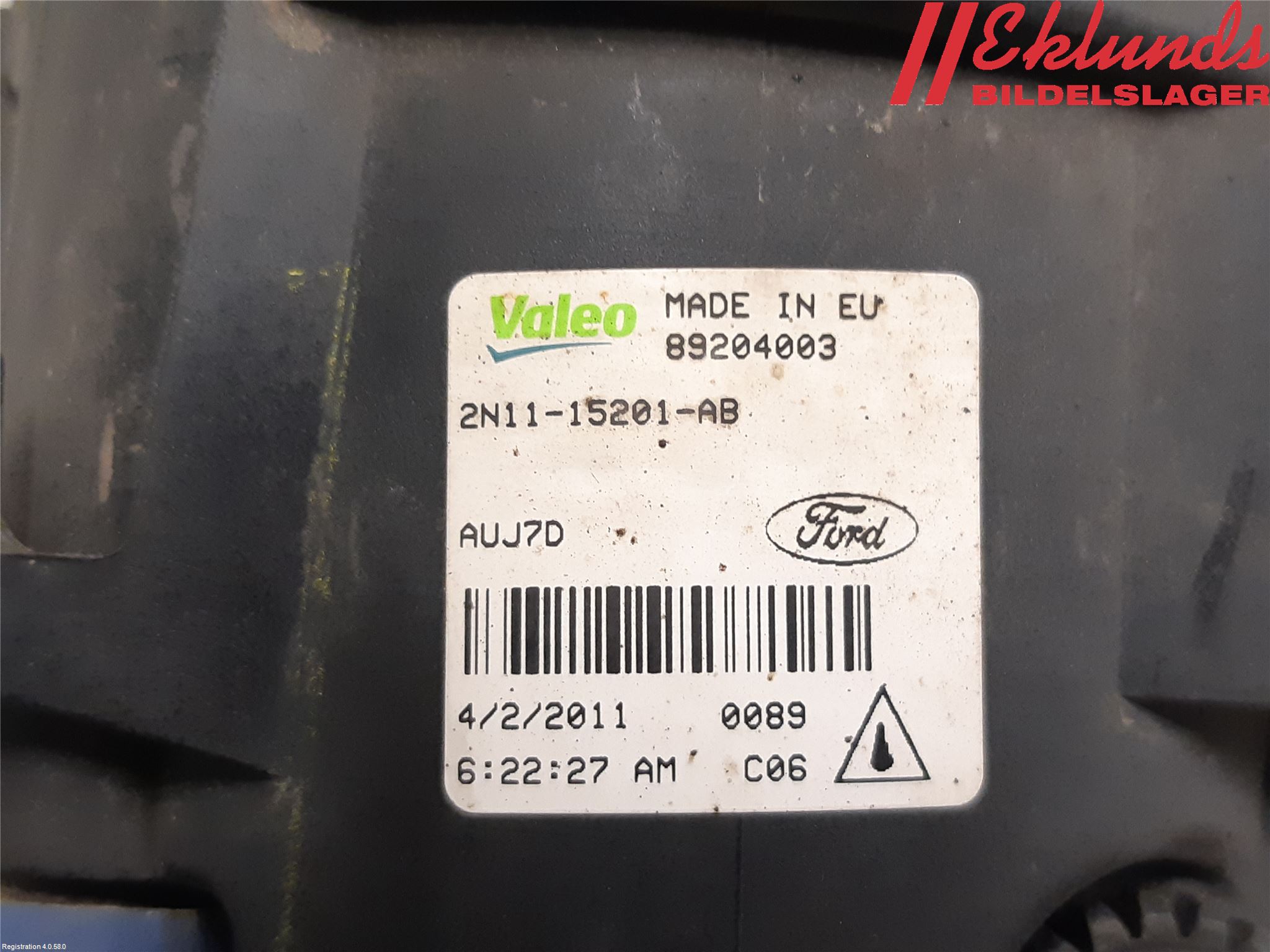 Ford TRANSIT    06-13 Dimljus-Varselljus Fram