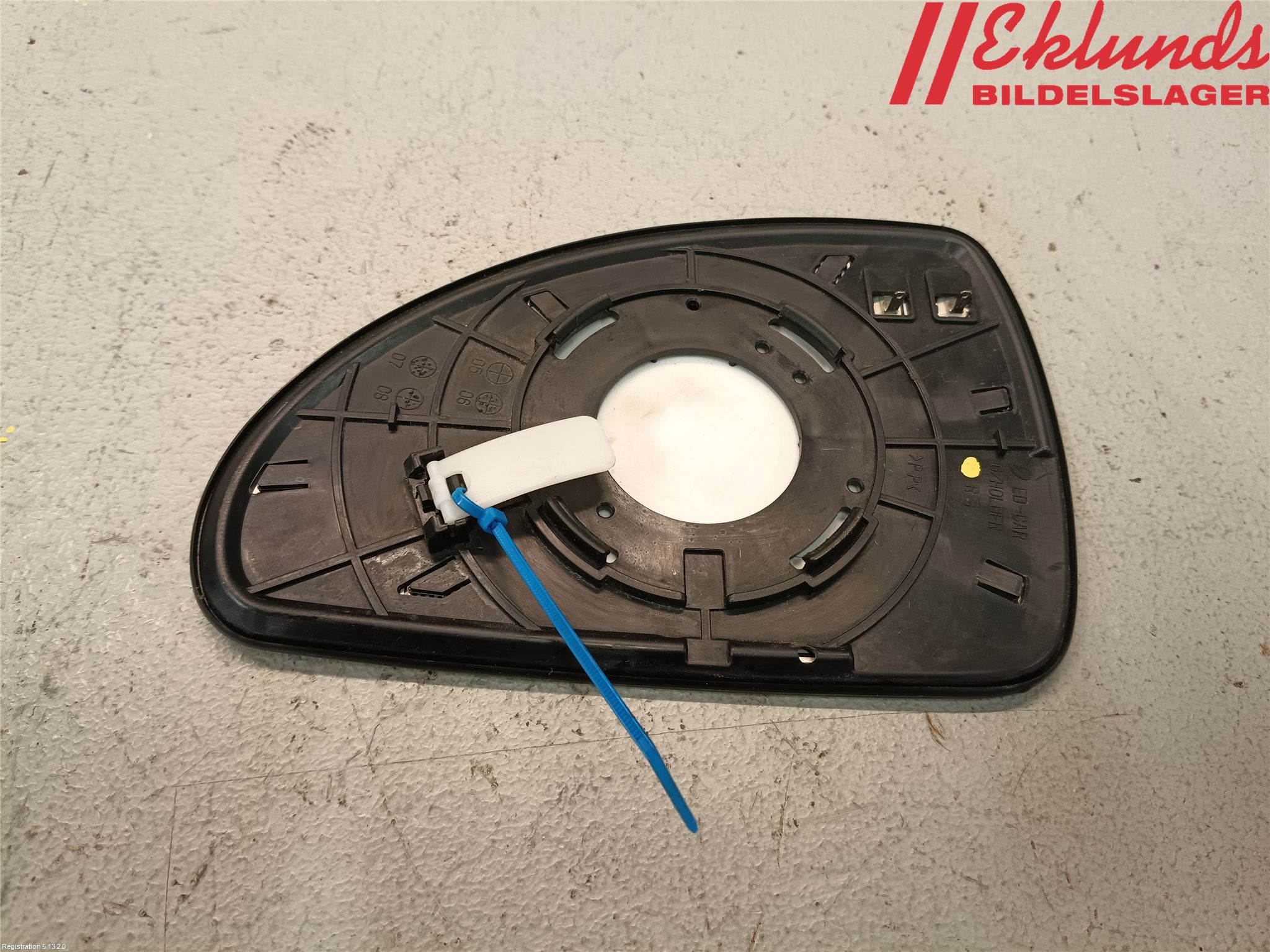 Kia CEED 06-12 Spegelglas Hö