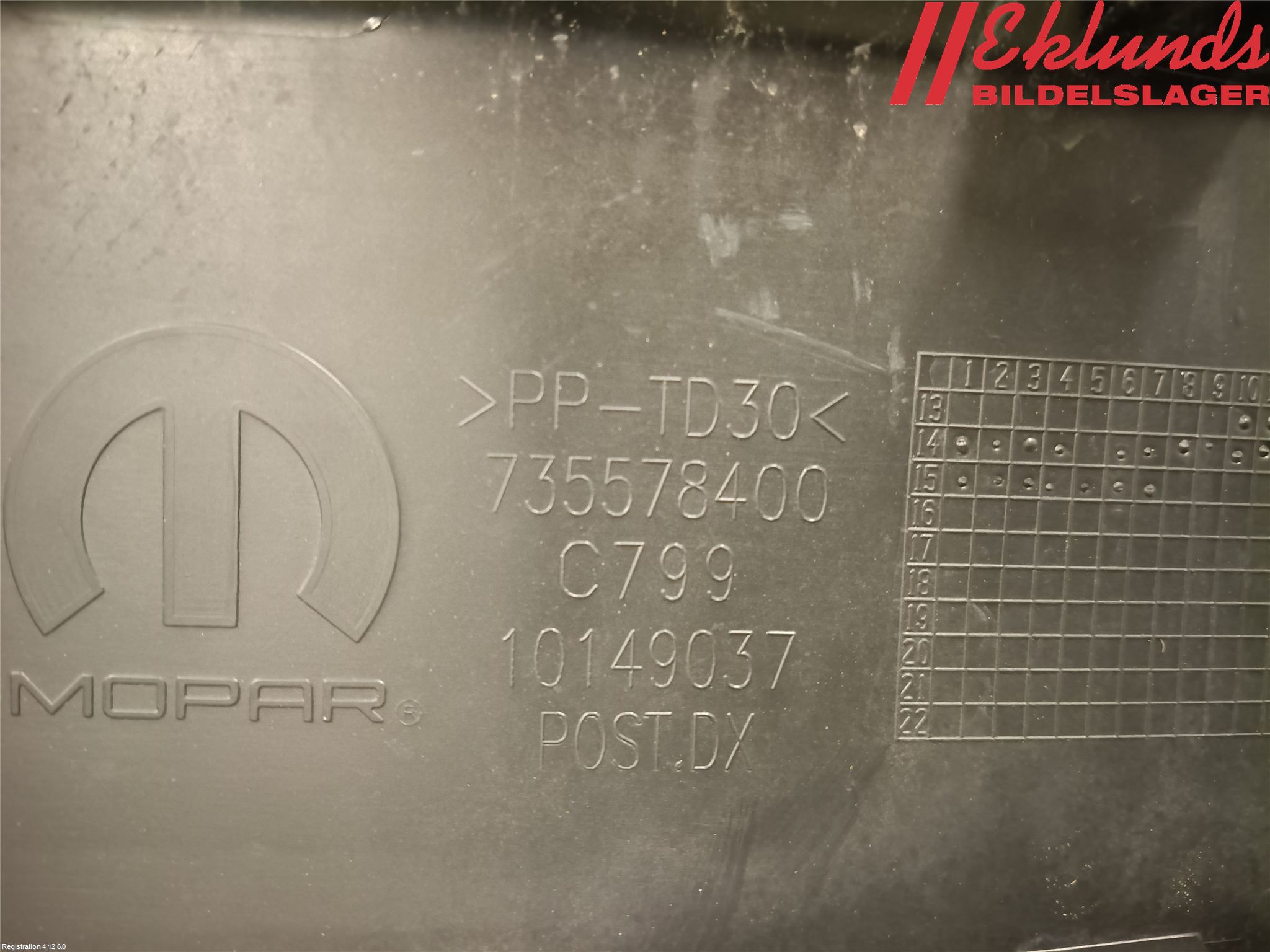 Jeep RENEGADE Dörr Dekorlist Bak Hö