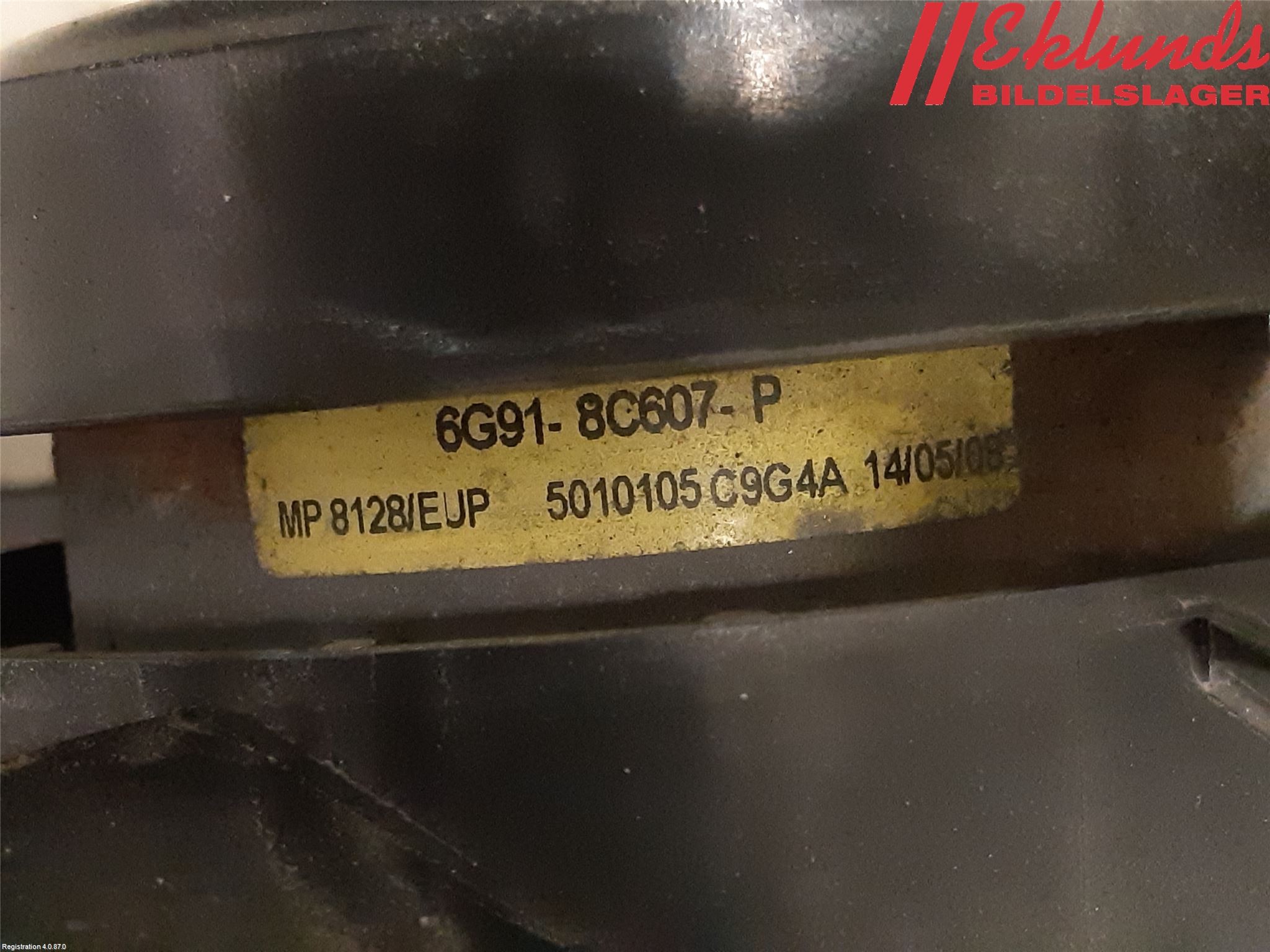 Volvo V70 08-13 Kylfläkt El