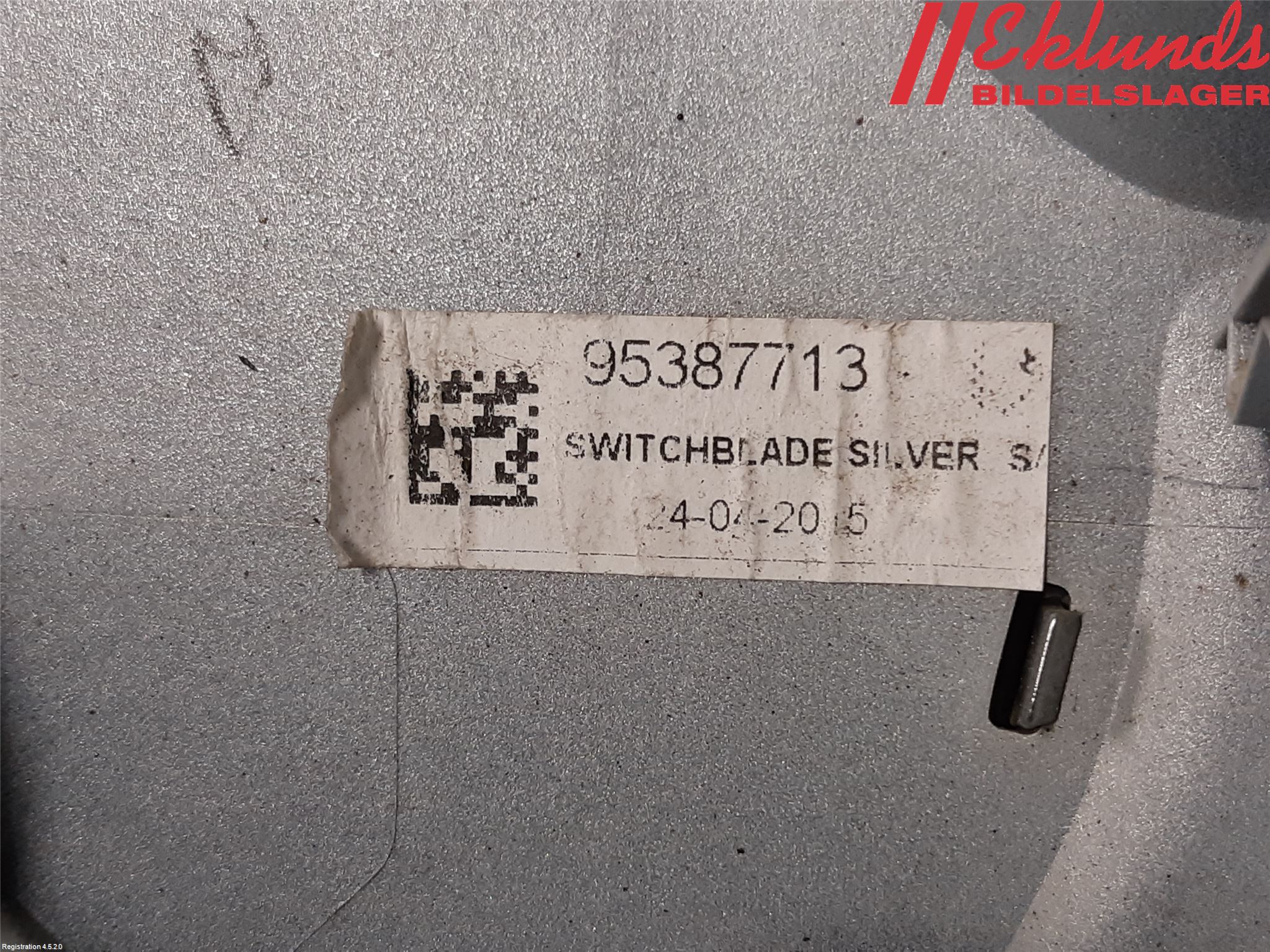 Opel MOKKA 13-20 List Bak-Baklucka