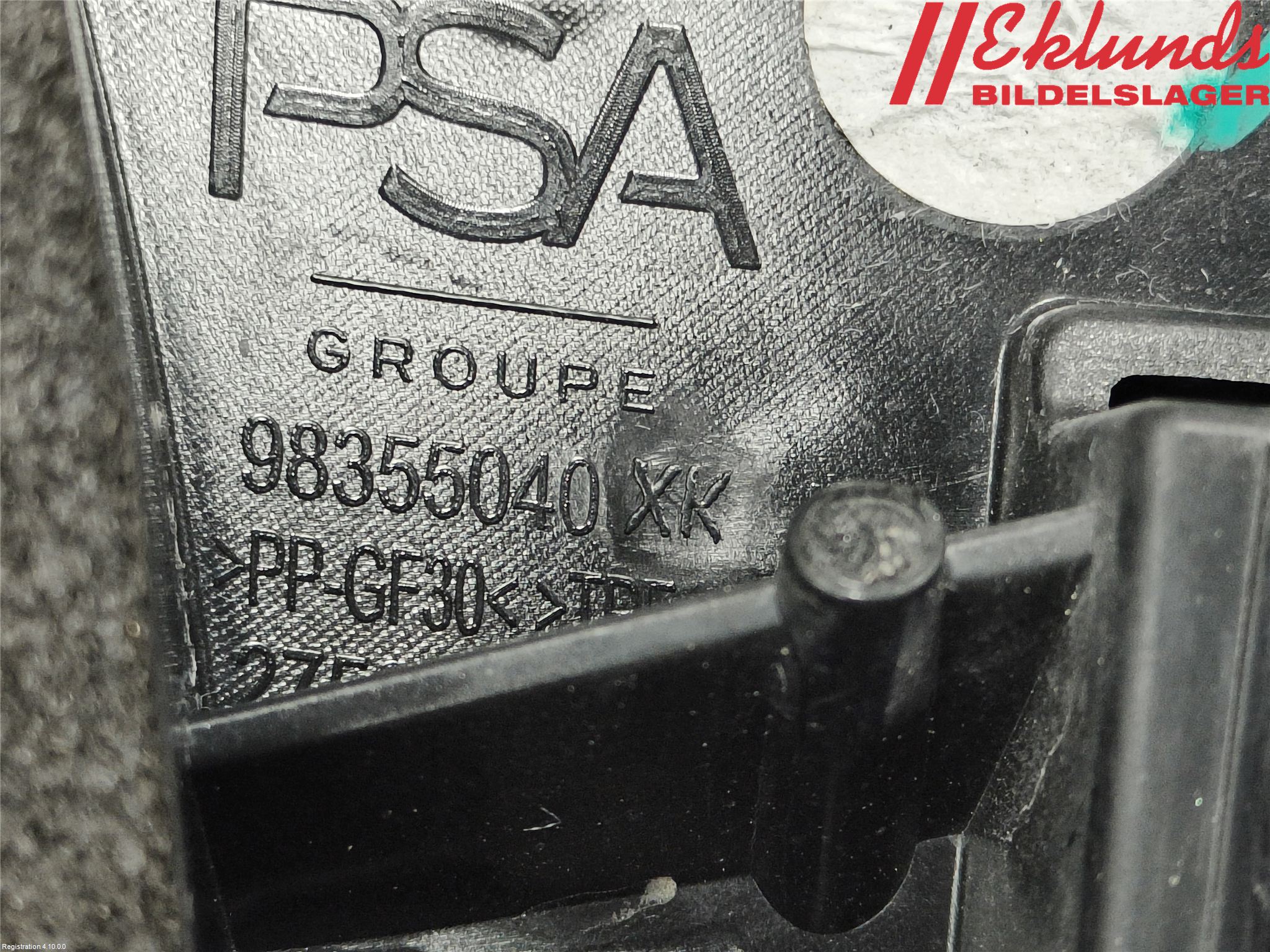 Peugeot 308/E-308 21- List Bak-Baklucka