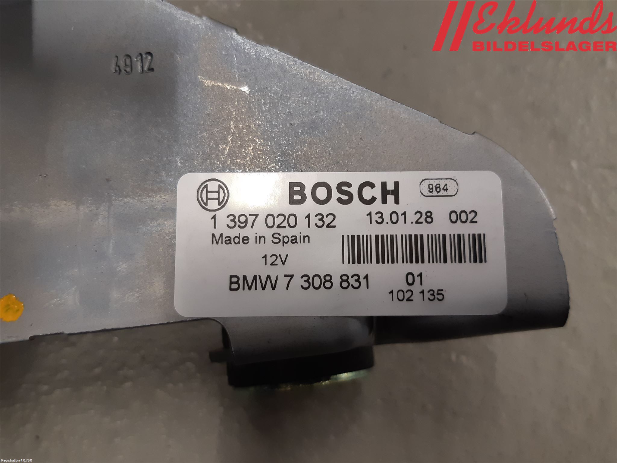 BMW 5 F10/F11/F18 09-17 Låskista Baklucka