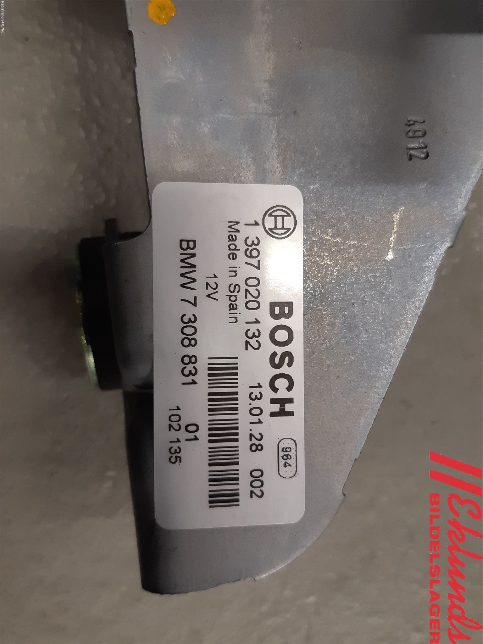 BMW 5 F10/F11/F18 09-17 Låskista Baklucka