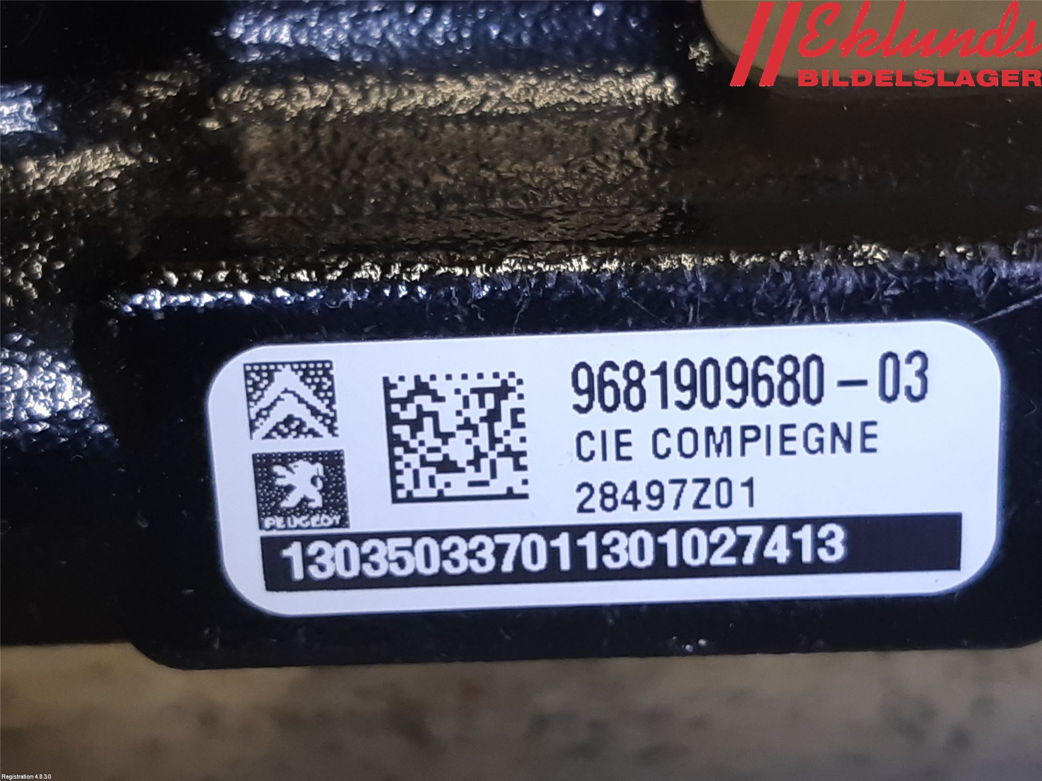 Peugeot EXPERT 07-14 Injbränslefördelare
