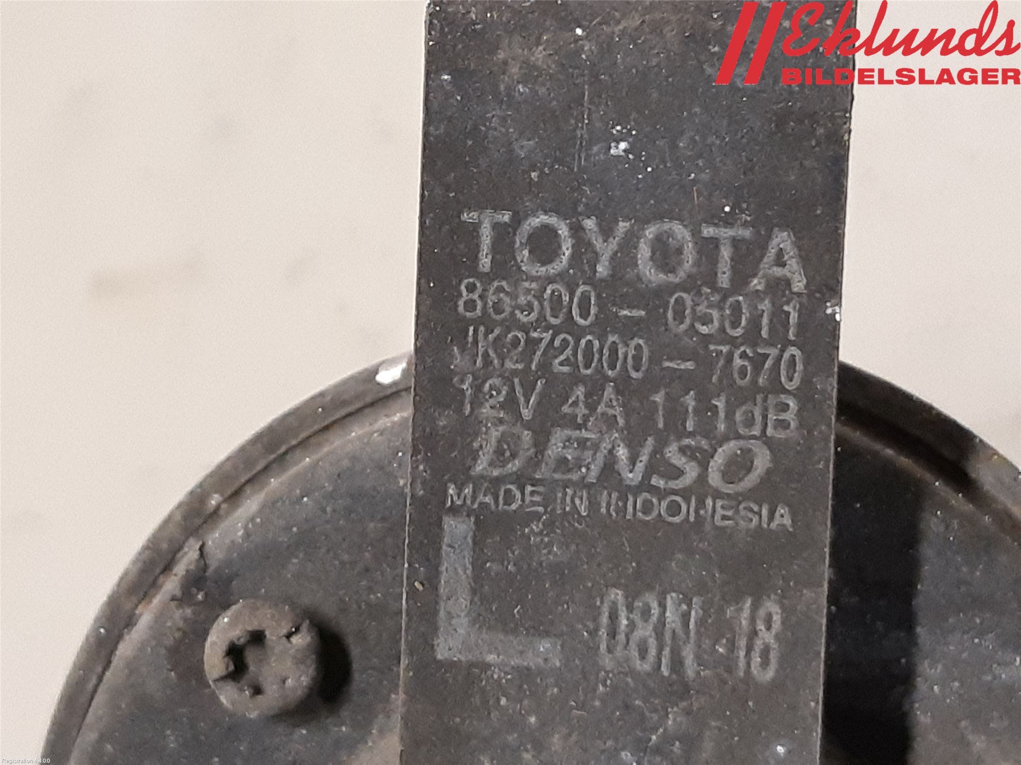 Toyota AVENSIS 09-15 Signalhorn