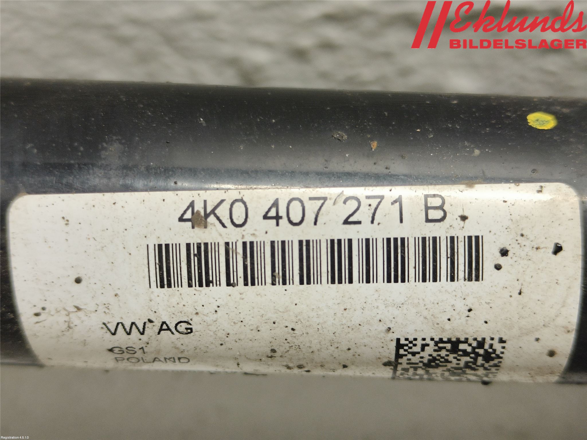 Audi A6 F2/C8 19- Drivaxel Fram Höger