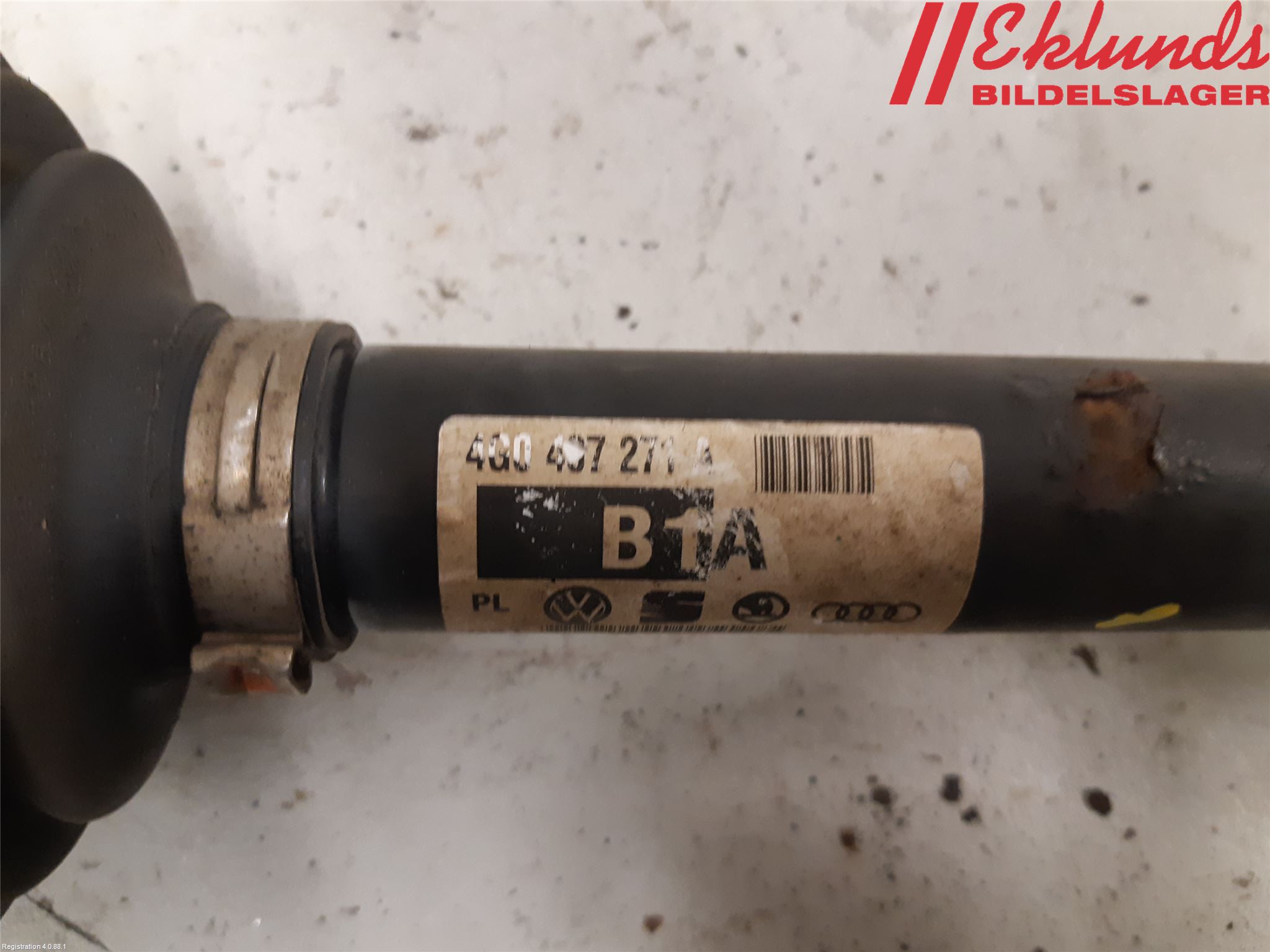 Audi A6/S6 4G 11-18 Drivaxel Fram Vänster